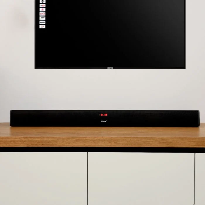 Geepas GMS11185 Bluetooth Soundbar Speaker| Features built-in subwoofer, immersive 3D surround sound, HDMI, Optical, AUX & Bluetooth connectivity, LED display| - Image 3
