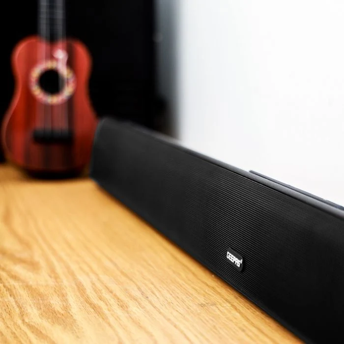 Geepas GMS11185 Bluetooth Soundbar Speaker| Features built-in subwoofer, immersive 3D surround sound, HDMI, Optical, AUX & Bluetooth connectivity, LED display| - Image 4