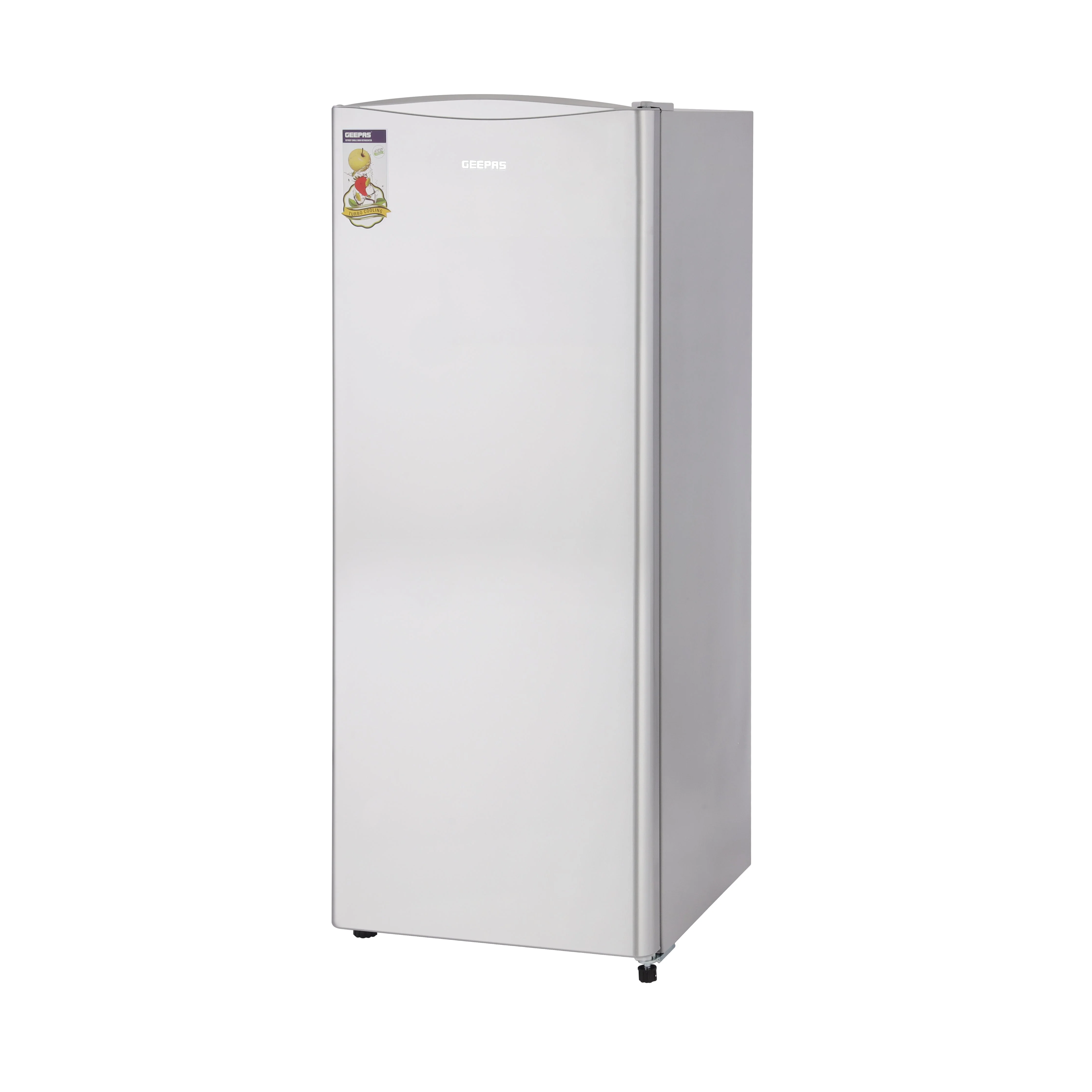 Geepas Defrost Single Door Refrigerator- GRF2050SPE/ Quick Cooling, Low Noise, Easy Cleaning/  Recessed Handle & Glass Shelves, Perfect for Small Spaces/  1 Year Warranty - Image 2