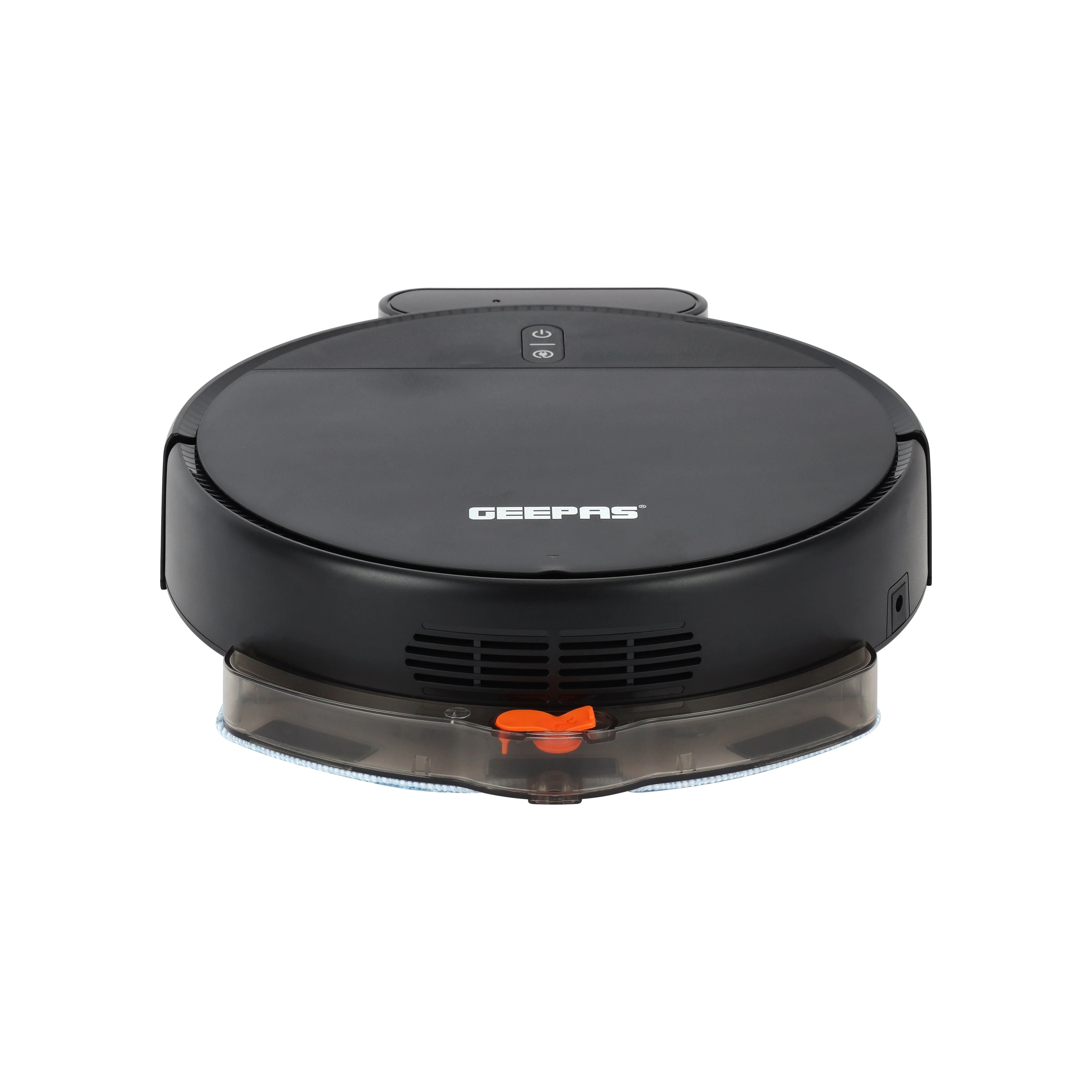 Geepas GRVC19056 Robot Vacuum Cleaner | 1000Pa Suction Power, Smart Navigation| Auto Recharge| Remote Control| 4 Cleaning Modes & External Water Tank | 2 Years Warranty
