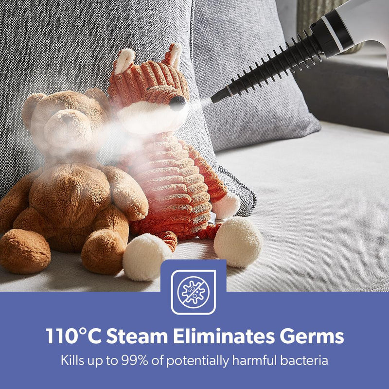 Geepas GSC63064UK Handheld Steam Cleaner | 1050W Powerful Cleaning| 380ml Water Tank| 110°C High Temperature Steam| 9–10 Minutes Continuous Steam| 2 years Warranty - Image 8