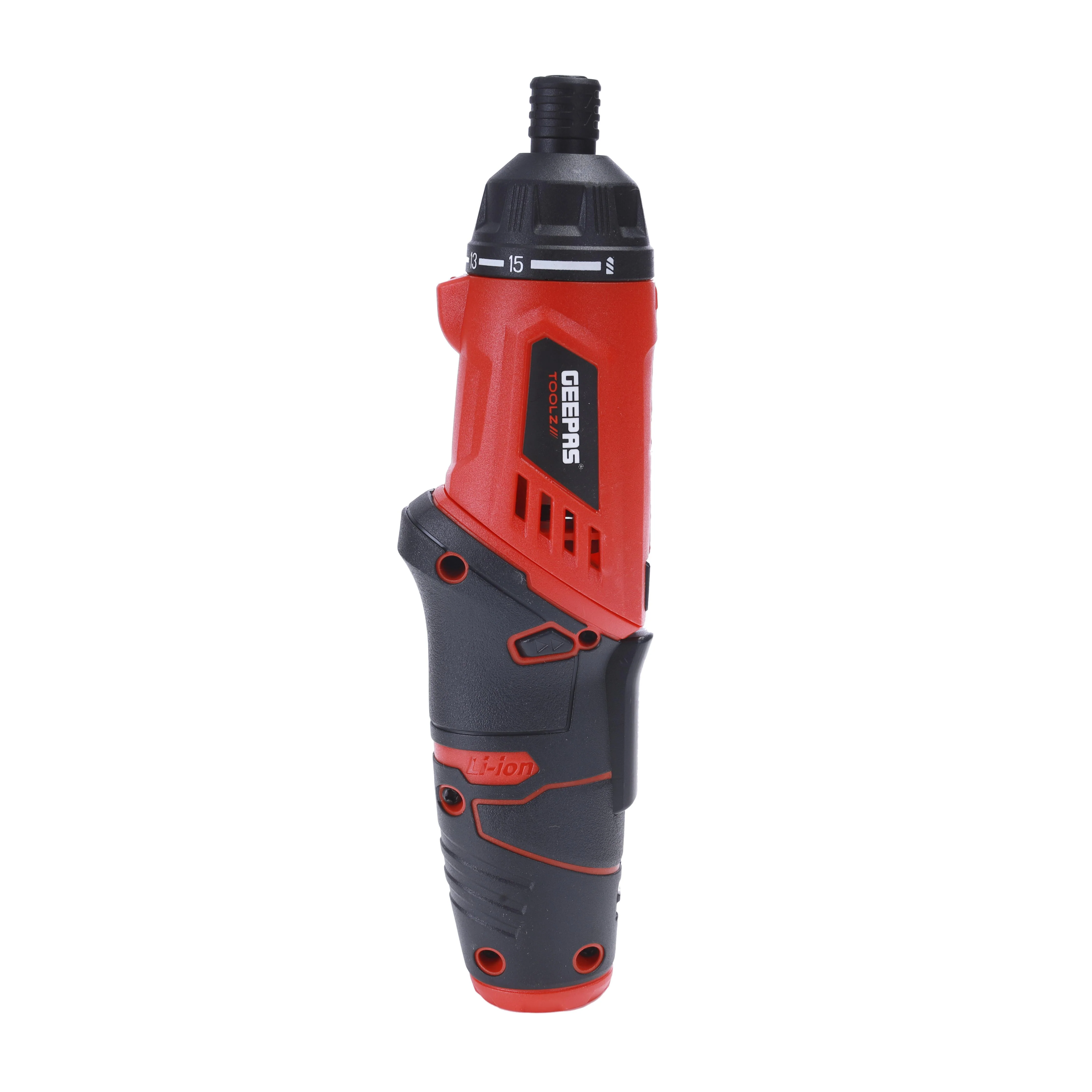 Geepas GSD0315C 3.6V Cordless Screwdriver| 40PCS Accessory Kit, 15+1 Torque Settings and 1.5Ah Lithium Battery| Durable, Quick Release Chuck and LED Work Light| - Image 5