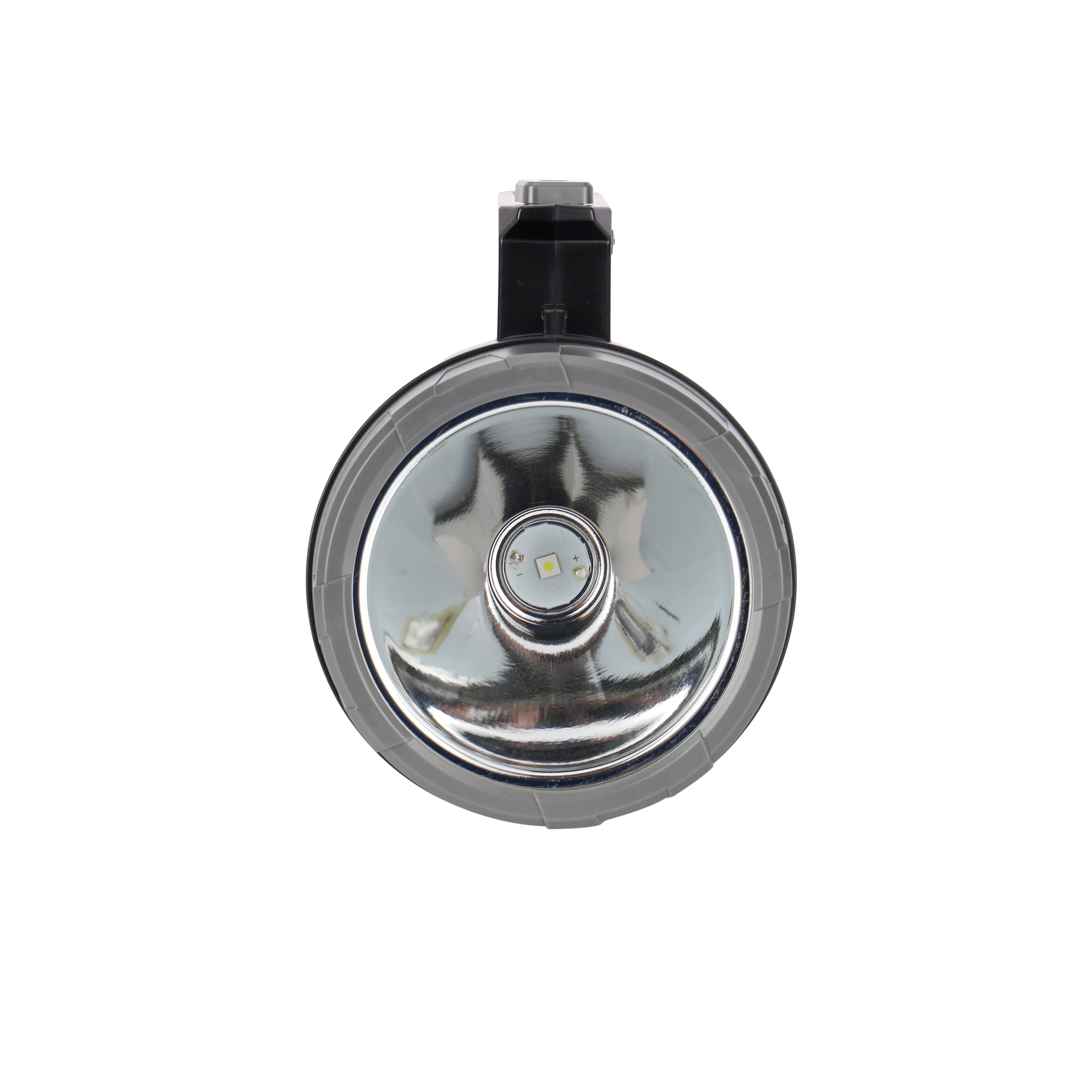 Geepas Rechargeable Search Light GSL5575 | Long-Lasting LED Spotlight with 15H Backup, 2x1200mAh Lithium Battery, Durable Body, Ergonomic Handle & Type-C Charging - Image 8