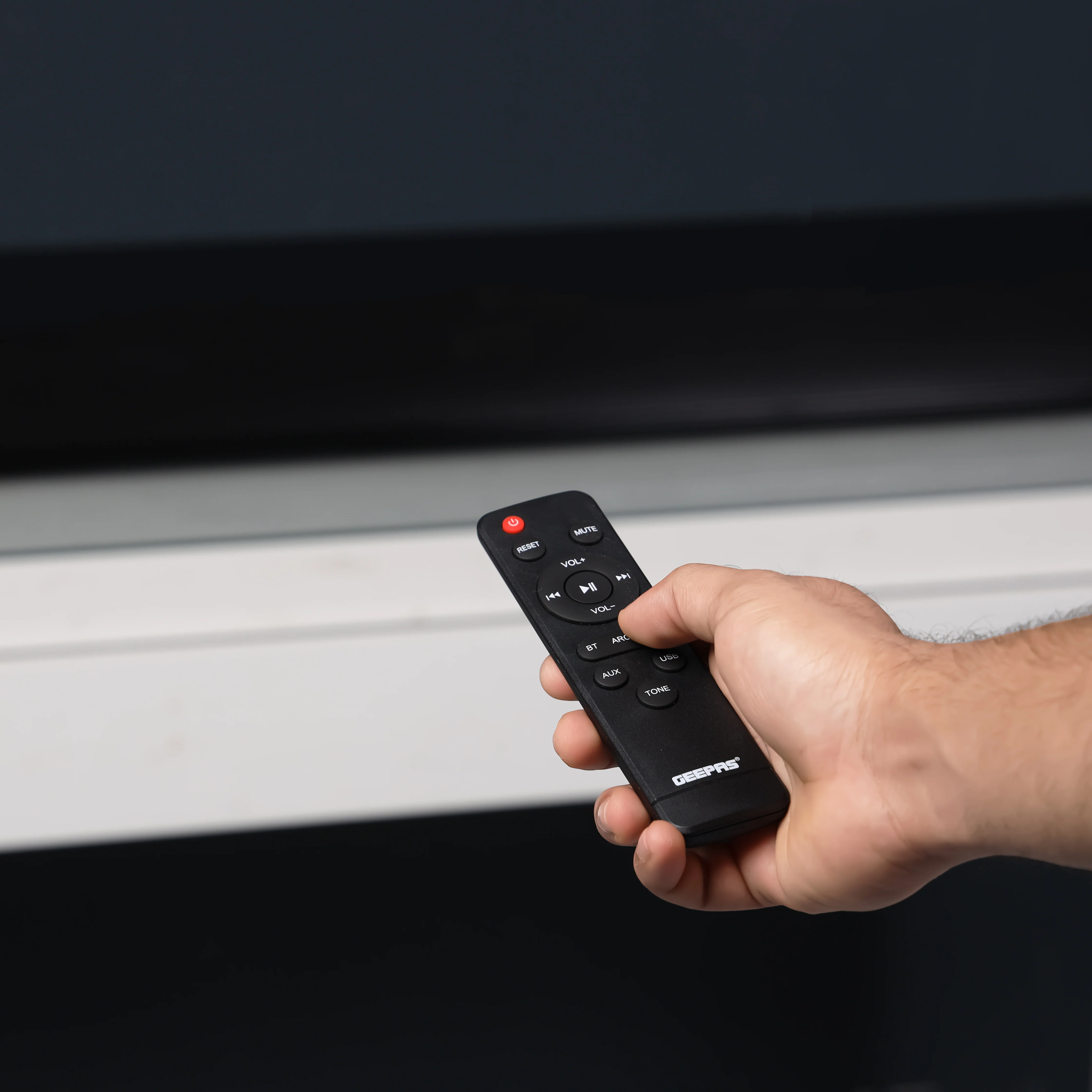Geepas GSRB120BT 120W Soundbar | 2.1 Channel All-in-One Speaker System |Built-in Woofers & Tweeters|  Bluetooth 5.0, Optical & ARC Input| Touch Control| 2 Years Warranty - Image 6