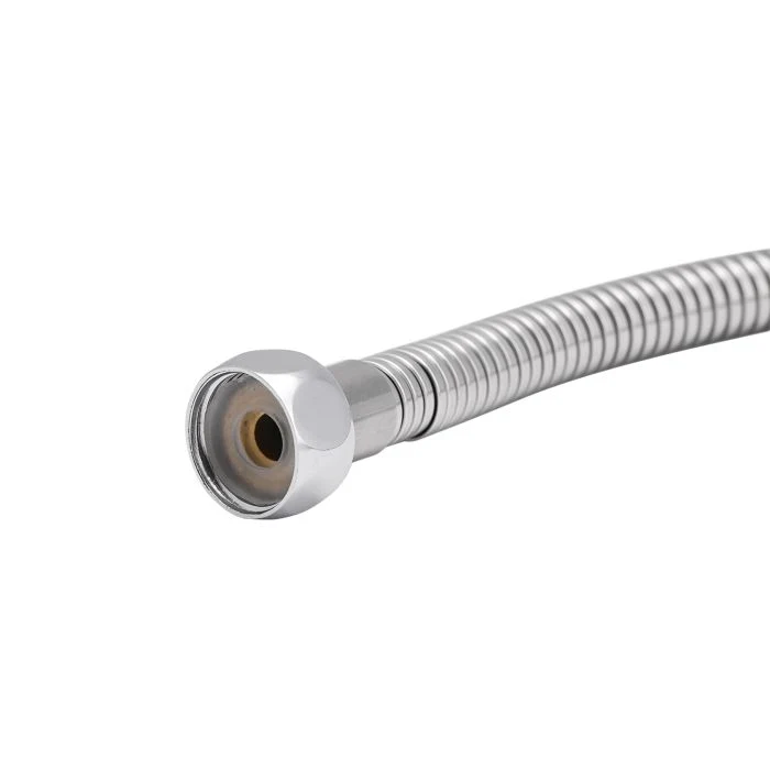 Geepas GSW61070 Stainless Steel Shower Hose 1.2M| Chrome Plated Flexible Hose with Brass Insert| Durable, Metal Nut, 1/2-Inch Connector & Leak-Resistant Design| - Image 3