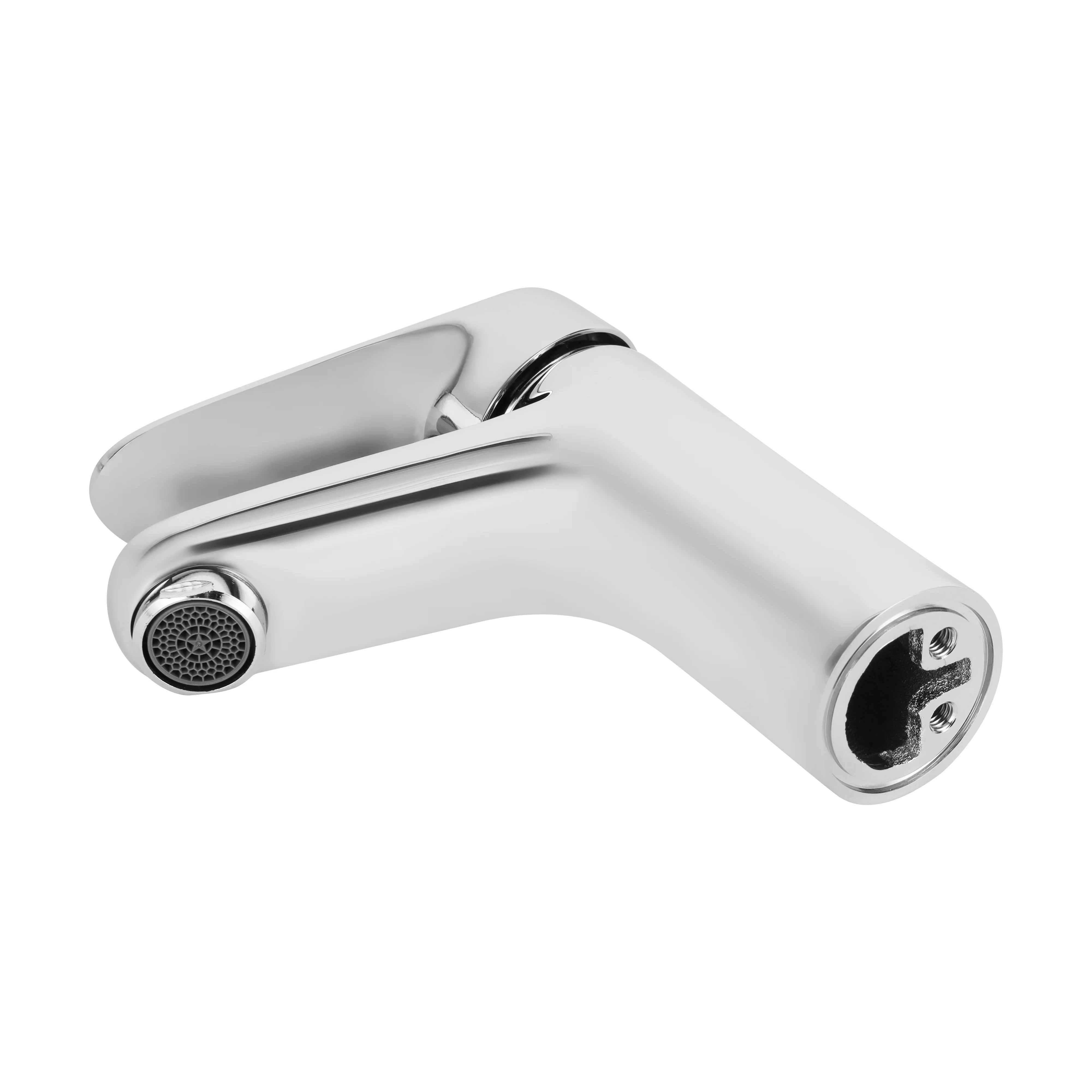 Geepas GSW61093 Single Lever Wash Basin Mixer| features solid brass construction & chrome finish| Durable, ceramic disc cartridge, and smooth water flow control| - Image 5
