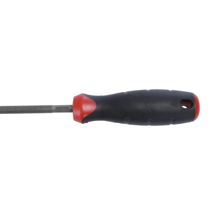 Geepas GT59027 8 Inch Flat File with Coated Teeth| Steel Hand File with Comfortable Rubber Grip Handle| for Smooth Filing, Shaping and Workshop Tasks Daily Use| - Image 2