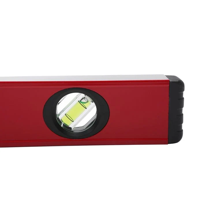 Geepas GT59064 24-Inch Magnetic Spirit Level| features a heavy-duty aluminium body & 3 precision bubble vials| magnetic base, shock-resistant ends & hanging hole| - Image 3