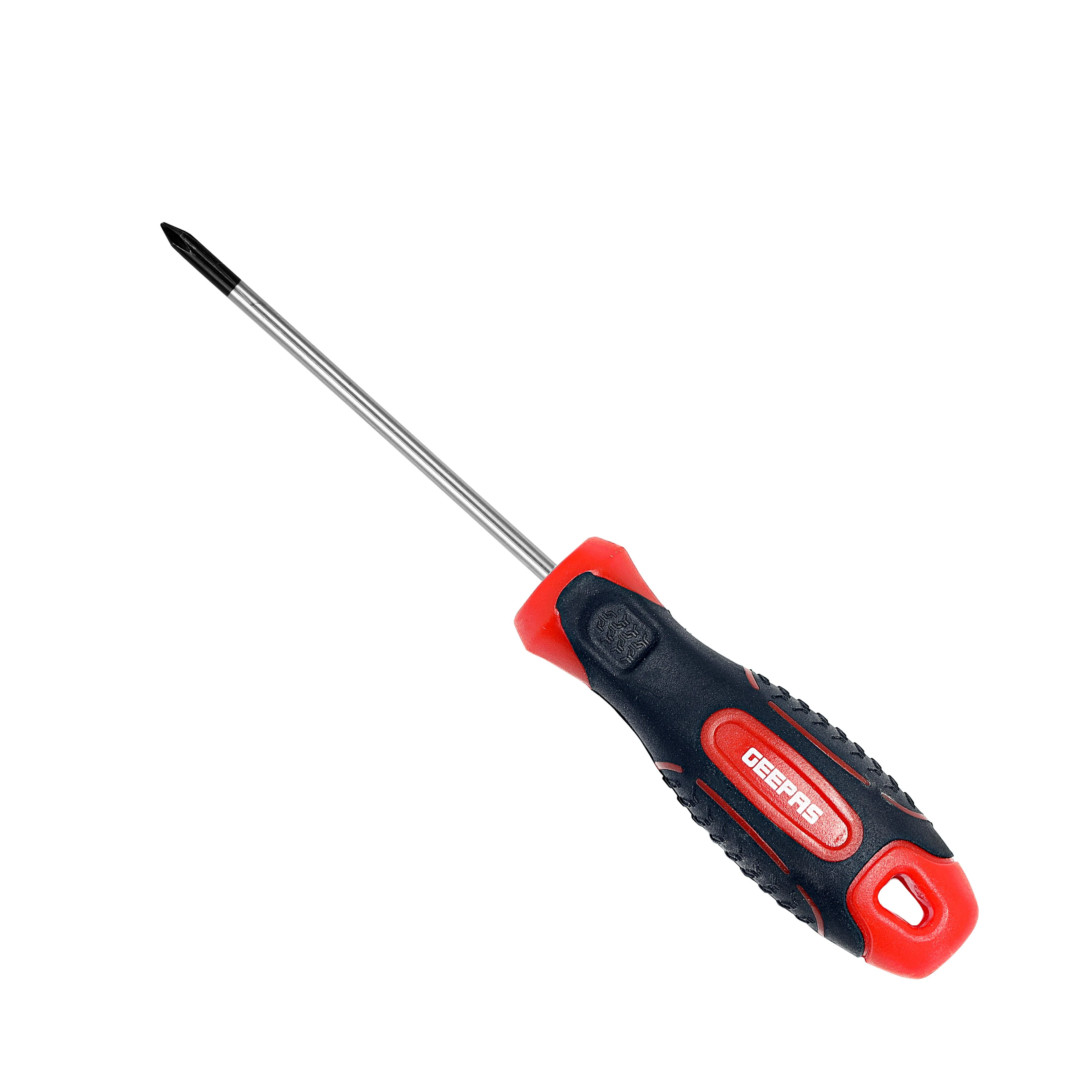Geepas GT59095 Phillips Screwdriver Set | CR-V Steel Magnetic Tip, Soft Grip Handle and Chrome Vanadium Steel| Magnetic Precision Screwdriver Set Durable Build| - Image 2