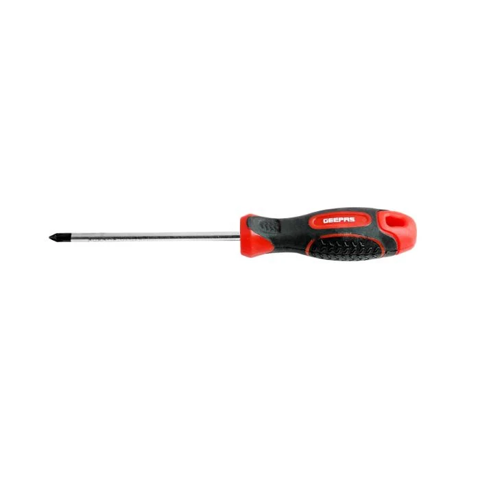 Geepas GT59098 Phillips Screwdriver| CR-V steel blade, magnetic tip and soft grip handle| offers durability, precision and comfort for professional and home use| - Image 2