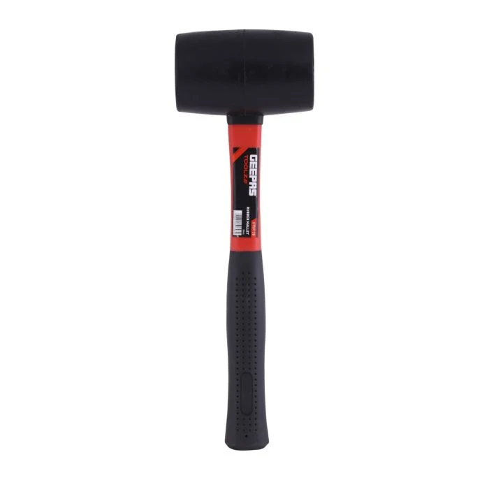 Geepas GT59128 Rubber Mallet 24oz | Durable Build, Fiber Handle and Heavy-Duty Rubber Head for Construction, Flooring, Assembly, Installation and Workshop Use | - Image 3