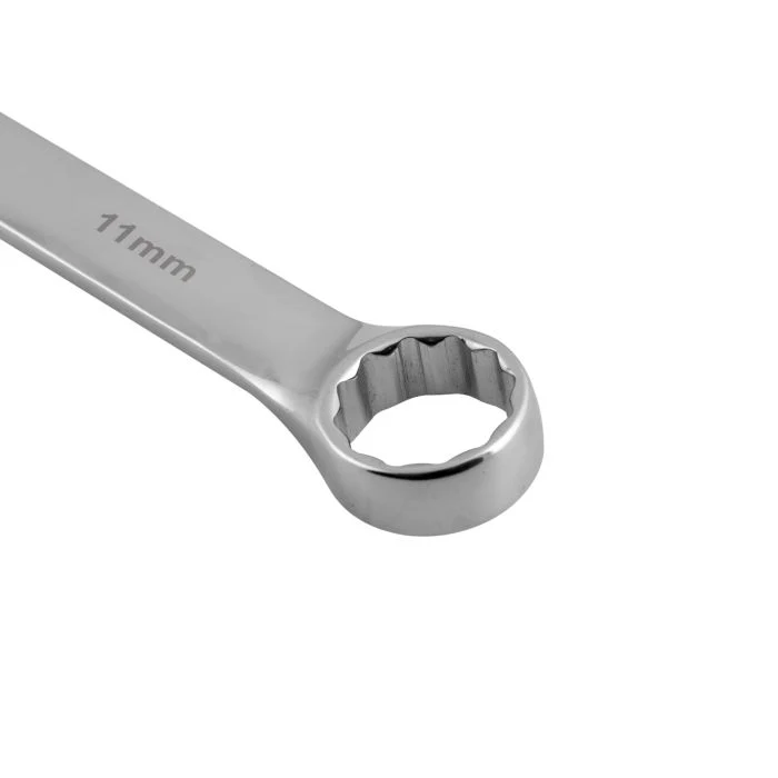 Geepas GT59156 11mm Combination Spanner| CRV Open & Box End Wrench with Mirror Finish| Automotive, Bicycle, Maintenance use applications and workshop tasks tool| - Image 3