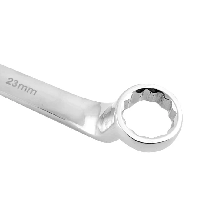 Geepas GT59175 Double Ring Spanner| 21mm x 23mm – Premium CR-V Steel 12-Point Ring Wrench| Mirror Polish Finish for Mechanics, Plumbers, Carpenters and DIY Use| - Image 3