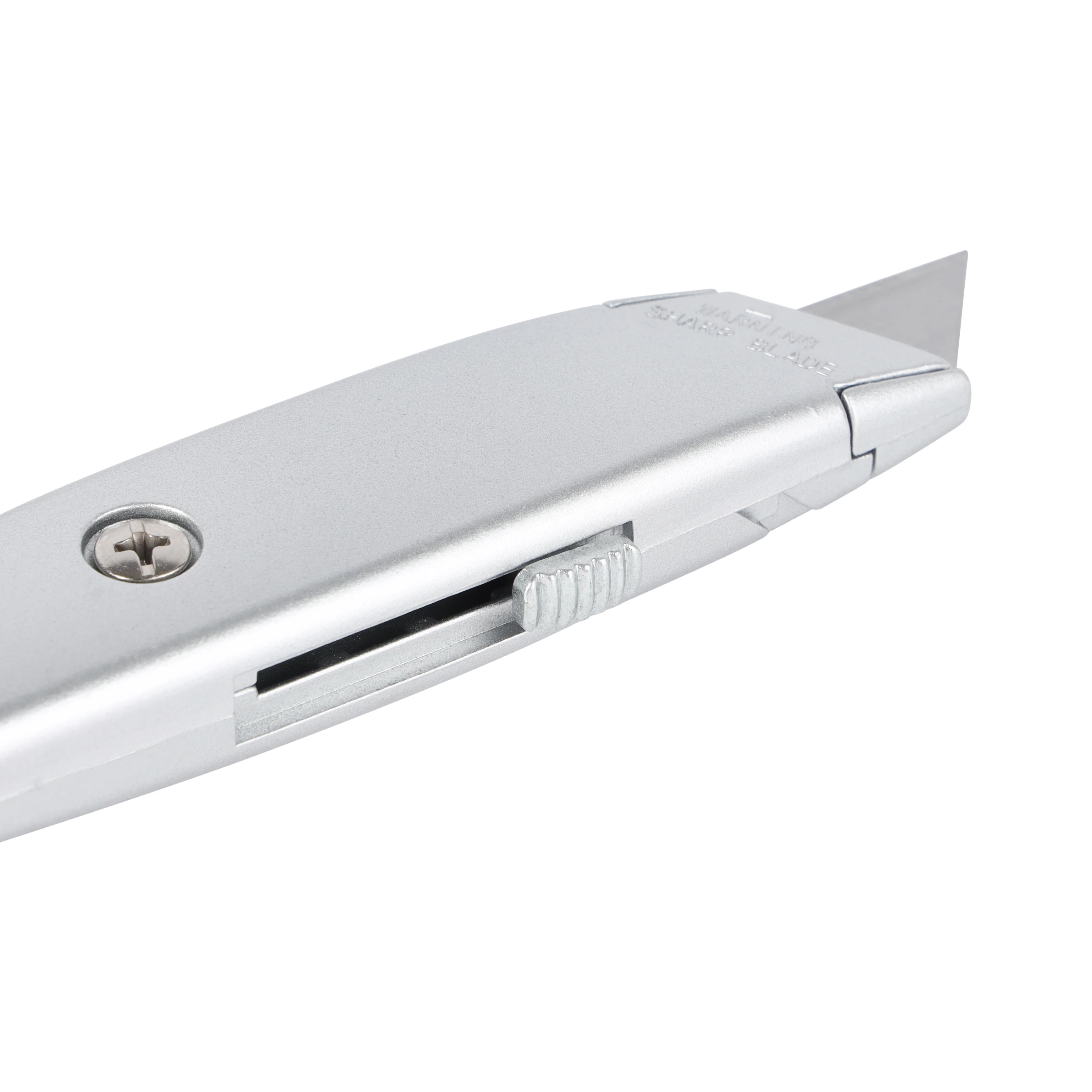 Geepas GT59233 19mm Utility Knife | features a heavy-duty snap blade & durable metal body| Compact, retractable design, secure lock and precise cutting control| - Image 4