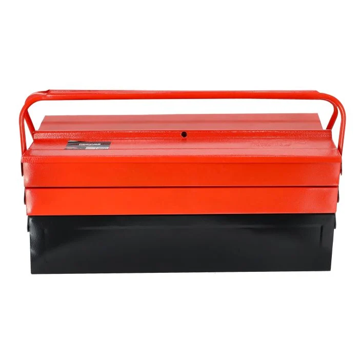 Geepas GT59253 21 Inch Toolbox| 5 expandable trays & heavy-duty metal construction| spacious storage compartments & sturdy carry handle for tools & accessories| - Image 3