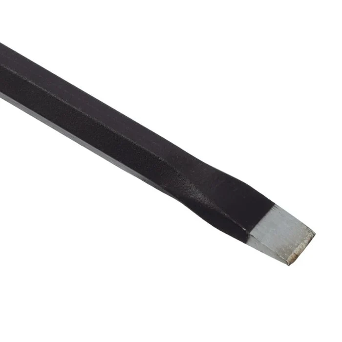 Geepas GT59258 10 Inch Flat Chisel | Grip features heat-treated carbon steel and 16mm diameter| TPR handle for strength, comfort and precise cutting work daily| - Image 3