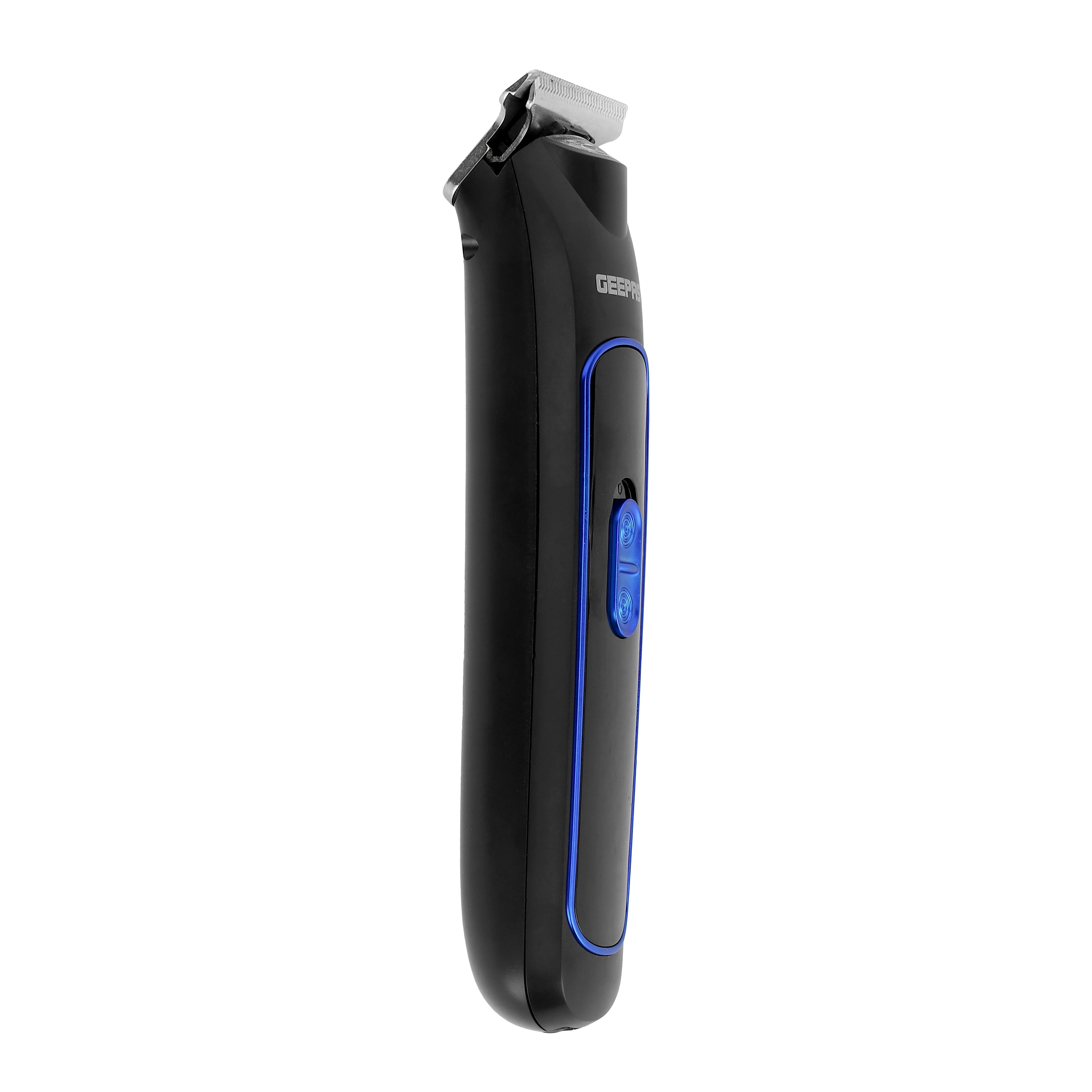 Geepas GTR8676 Rechargeable Beard Trimmer 3W - Grooming Kit with Comfortable Grip, Stainless Steel Precision Cutting Blade, Cordless Operation, LED Charge Indication - Image 3
