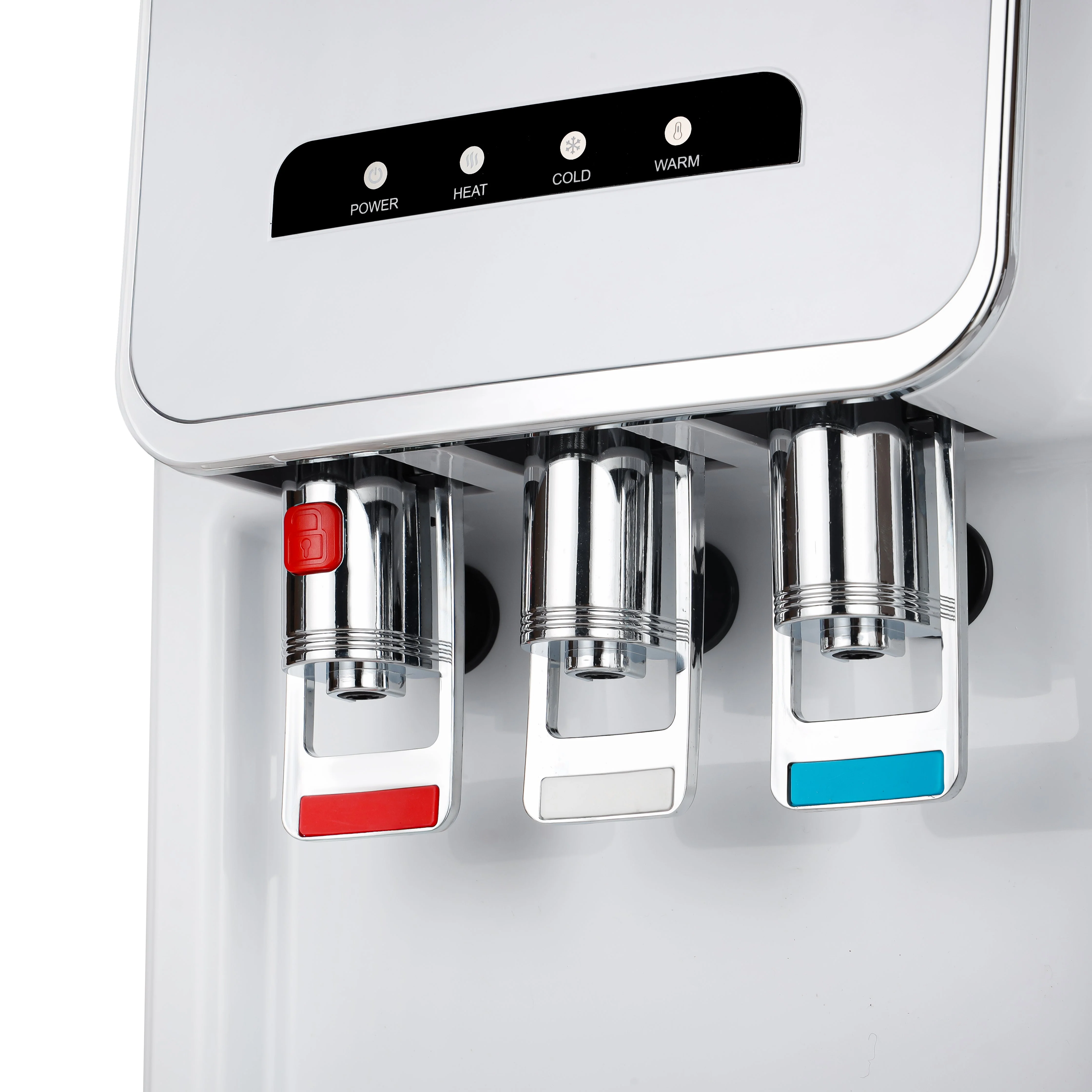 Geepas GWD17024 Hot & Cold Water Dispenser | Built-In Refrigerator | 3 Taps | Child Safety Lock| 304 Stainless Steel Tank| Powerful Heating & Cooling Performance Pro - Image 4