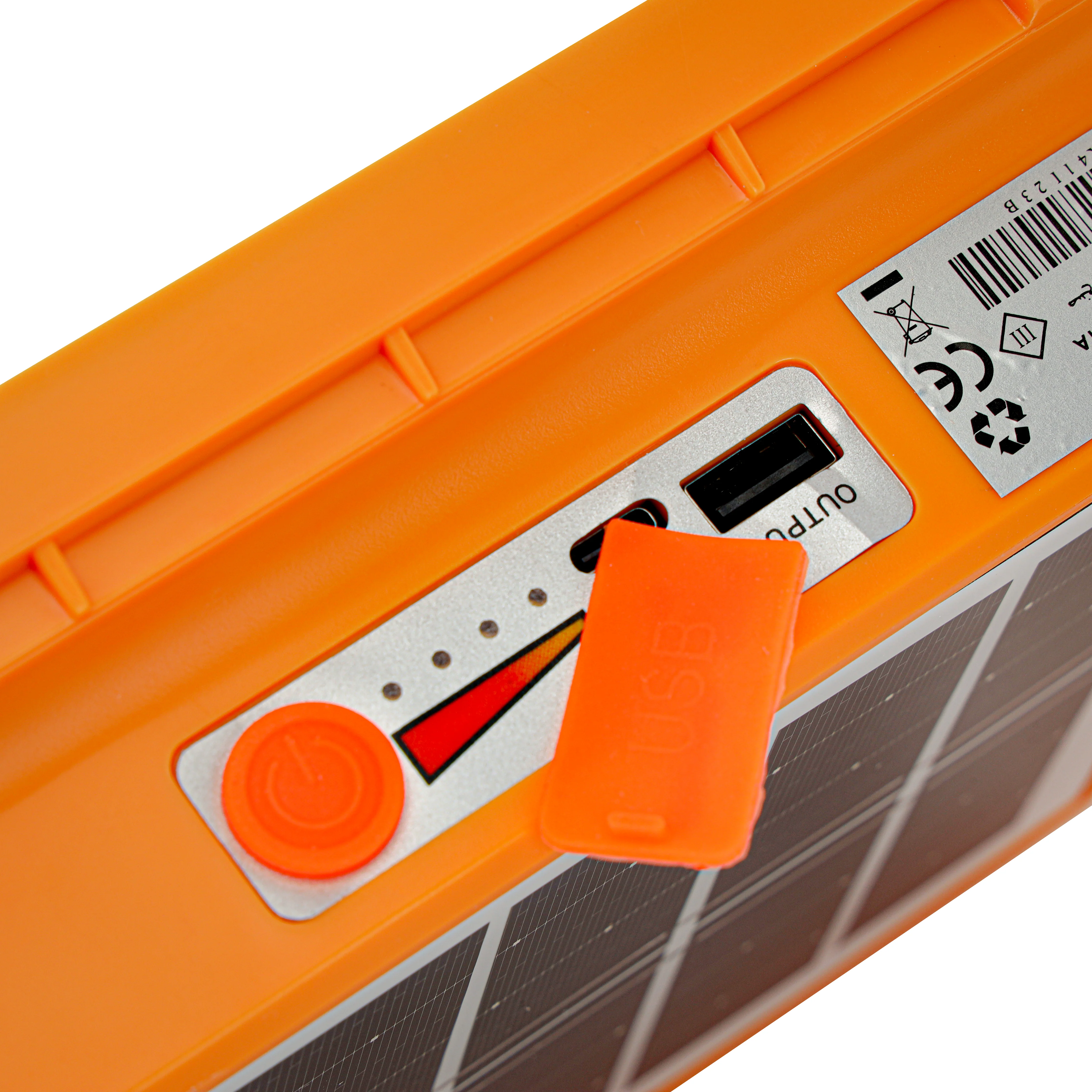 Geepas Rechargeable LED Work Light GWL53041 | 288 LEDs with White, Warm, Blue & Red Modes | Solar Panel, Energy-Saving, Long Life & Stable Performance | 2-Year Warranty - Image 5