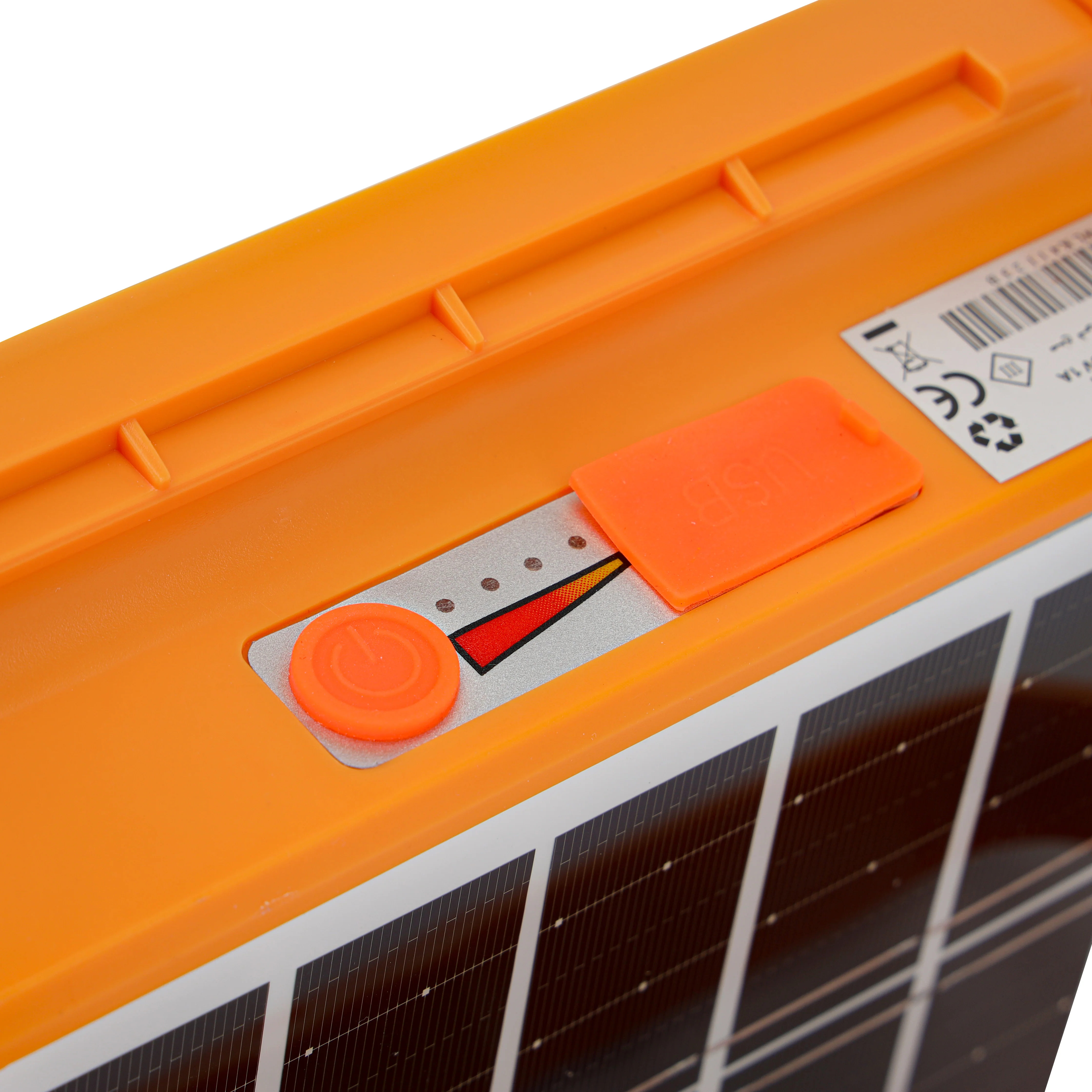 Geepas Rechargeable LED Work Light GWL53041 | 288 LEDs with White, Warm, Blue & Red Modes | Solar Panel, Energy-Saving, Long Life & Stable Performance | 2-Year Warranty - Image 6