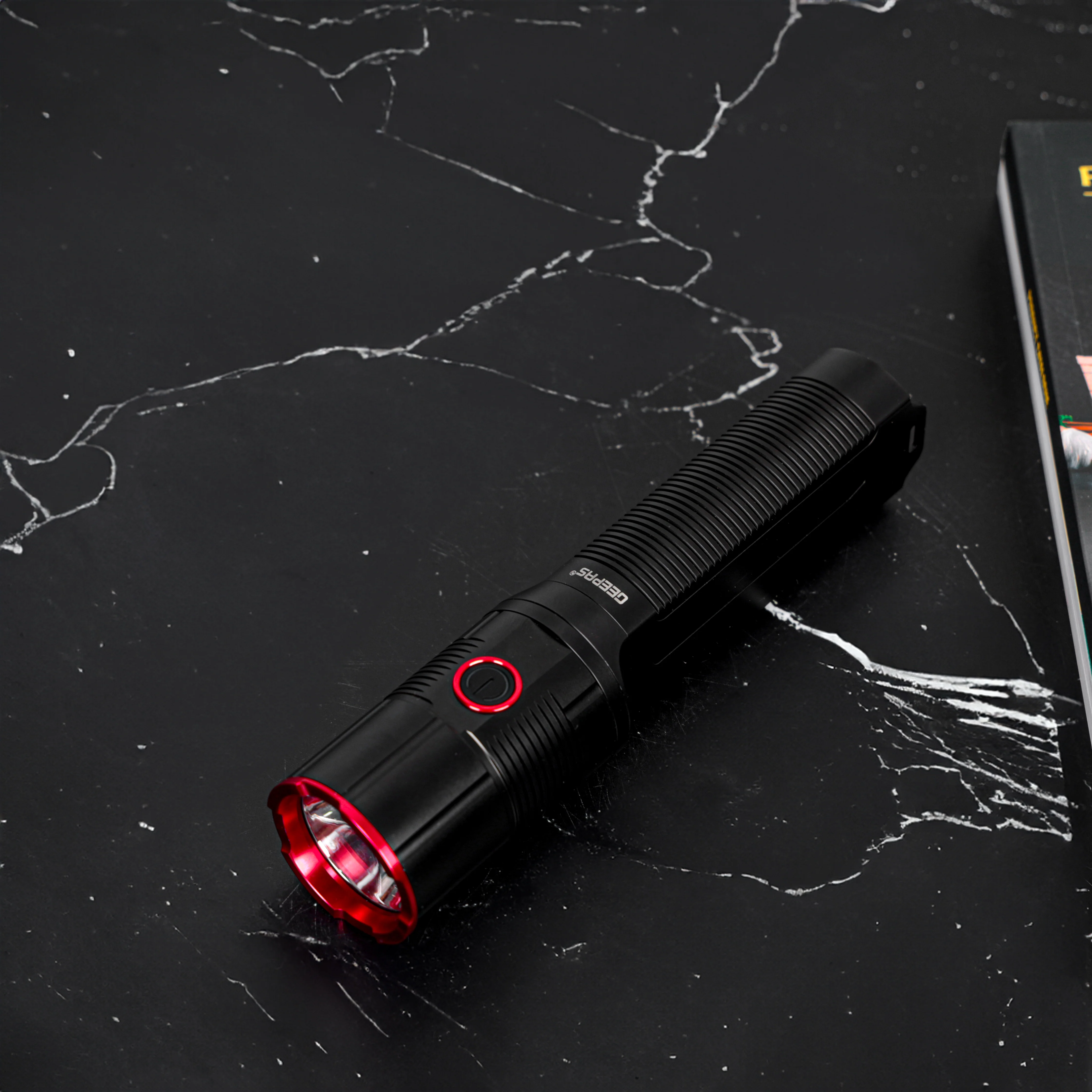 Geepas LED Flashlight with Power Bank Function- GFL51066/ 60W, 5000-6500K, 5000 LM, Perfect for Indoor and Outdoor Use, 20 Hours Continuous Working/ Black - Image 6
