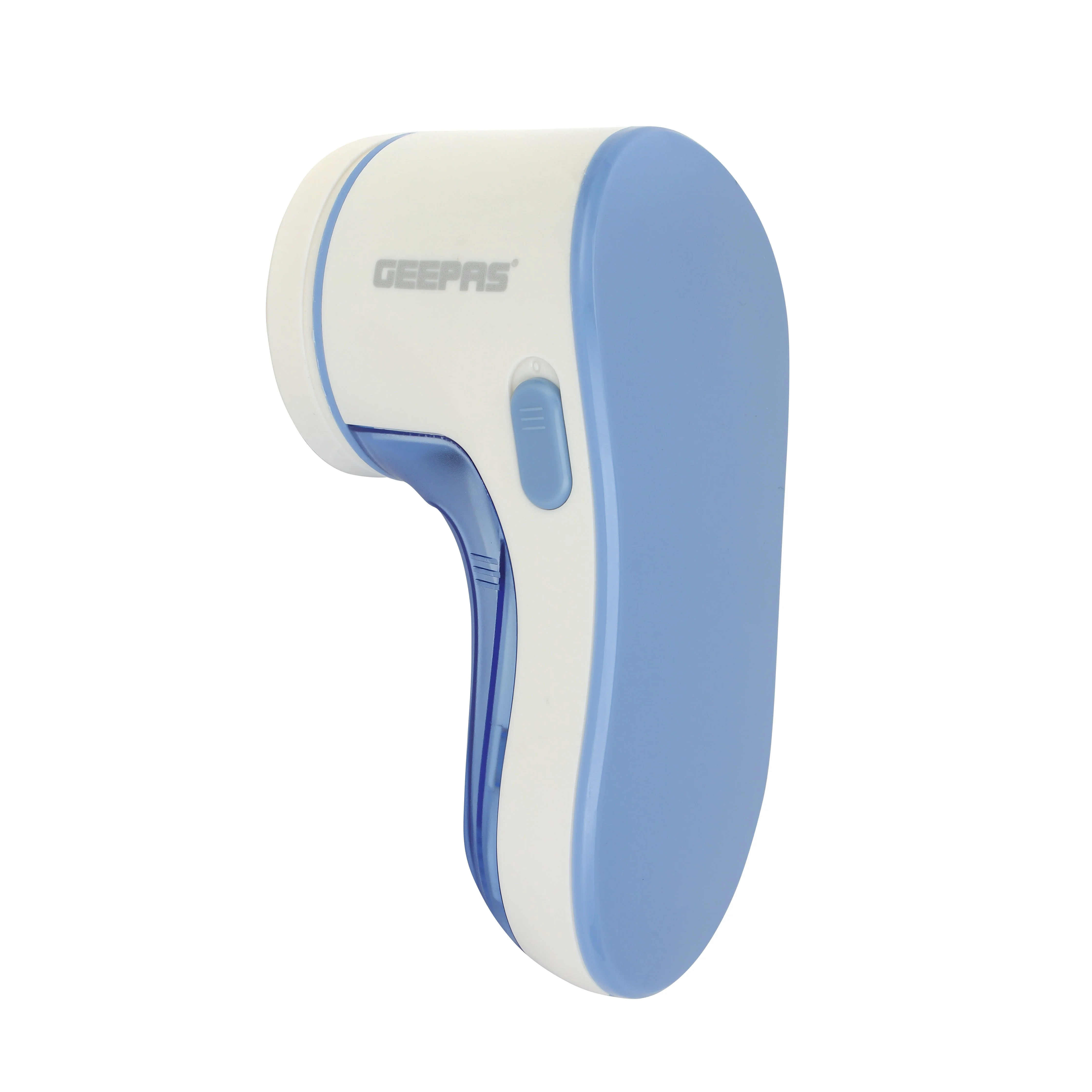 Geepas Lint Remover GLR63068UK-BL | Stainless Steel Blade | Detachable Dust Box | Fabric Safe Design |transparent container| AA Battery Operation & Easy Lint Removal Tool - Image 4