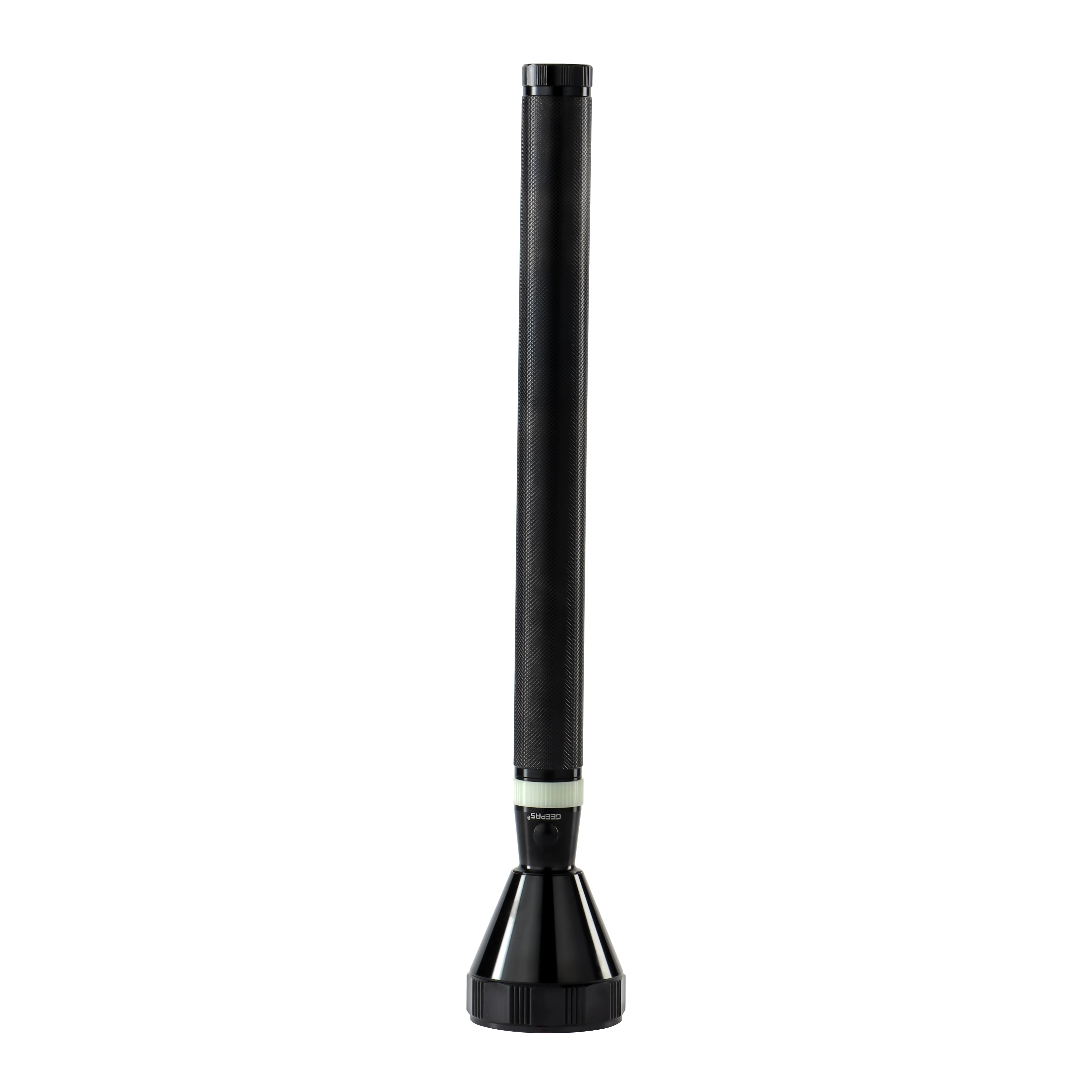 Geepas Rechargeable LED Flashlight- GFL51056| Rechargeable Ni-Cd Battery, Aluminum Housing and Easy to Use| Energy Saving and XML-2 LED| Compact, Portable and Light-Weight Design with Strap and 5 Hours Operating Time| Perfect for Indoor and Outdoor Use| B