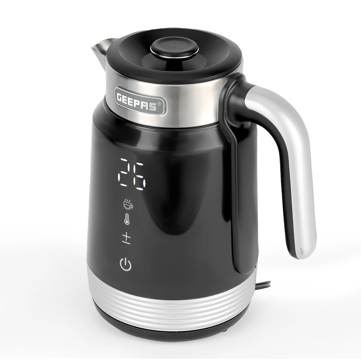 Geepas Smart Stainless Steel Kettle 1.7L GK38034 | WiFi & Voice App Control| Smart Temperature Settings| Fast Boiling| Auto Shut-Off | Durable Design | 2 Years Warranty - Image 8