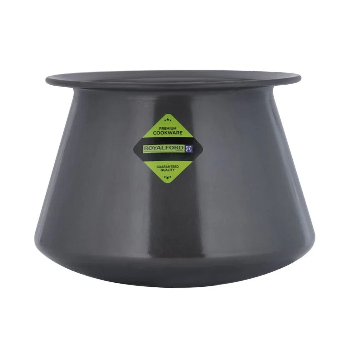 Hard Anodised Curry Pot, Strong, Durable Design, RF10752 | 2.3L Capacity | Stain-Resistant | Even Heat Distribution | Ideal for Cooking, Serving Food, & Decorating Flowers - Image 2