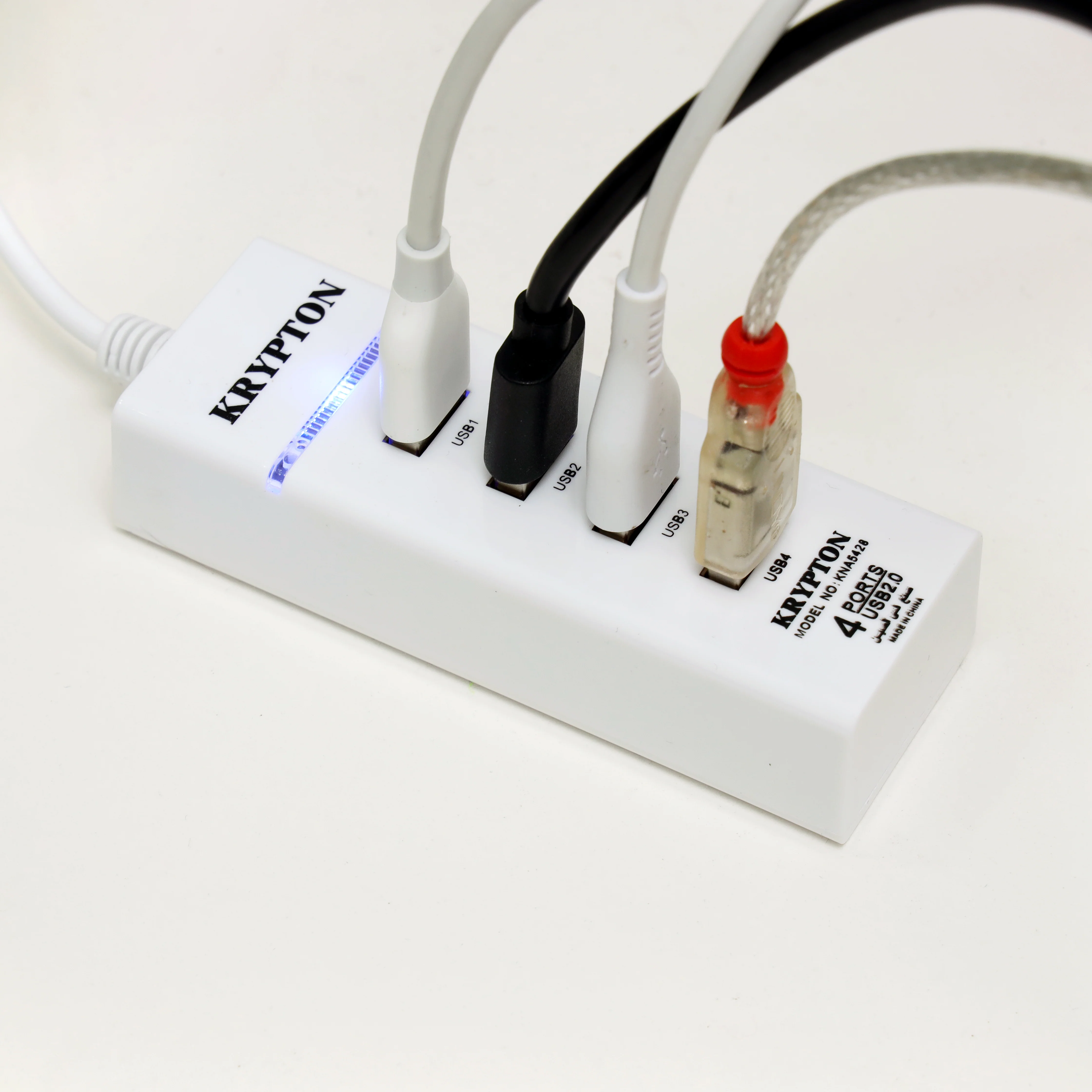 Krypton KNA5428 USB 2.0 Super Hub| Enjoy 480 Mbps high-speed data transfer with plug-and-play setup LED indicator| wide device compatibility & High-Speed data Transfer| - Image 5