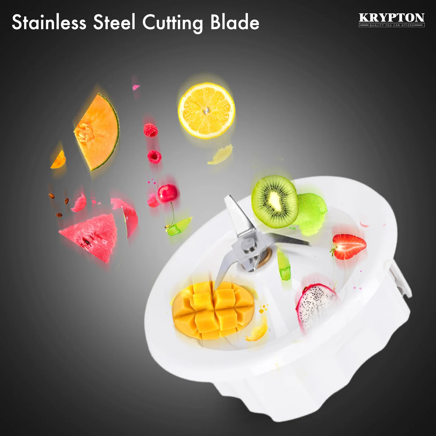 Krypton KNB6211 blender 400W motor| 1.5L unbreakable jar, 2-speed control & pulse function| stainless steel blades & safety lock for smooth & efficient blending| - Image 5