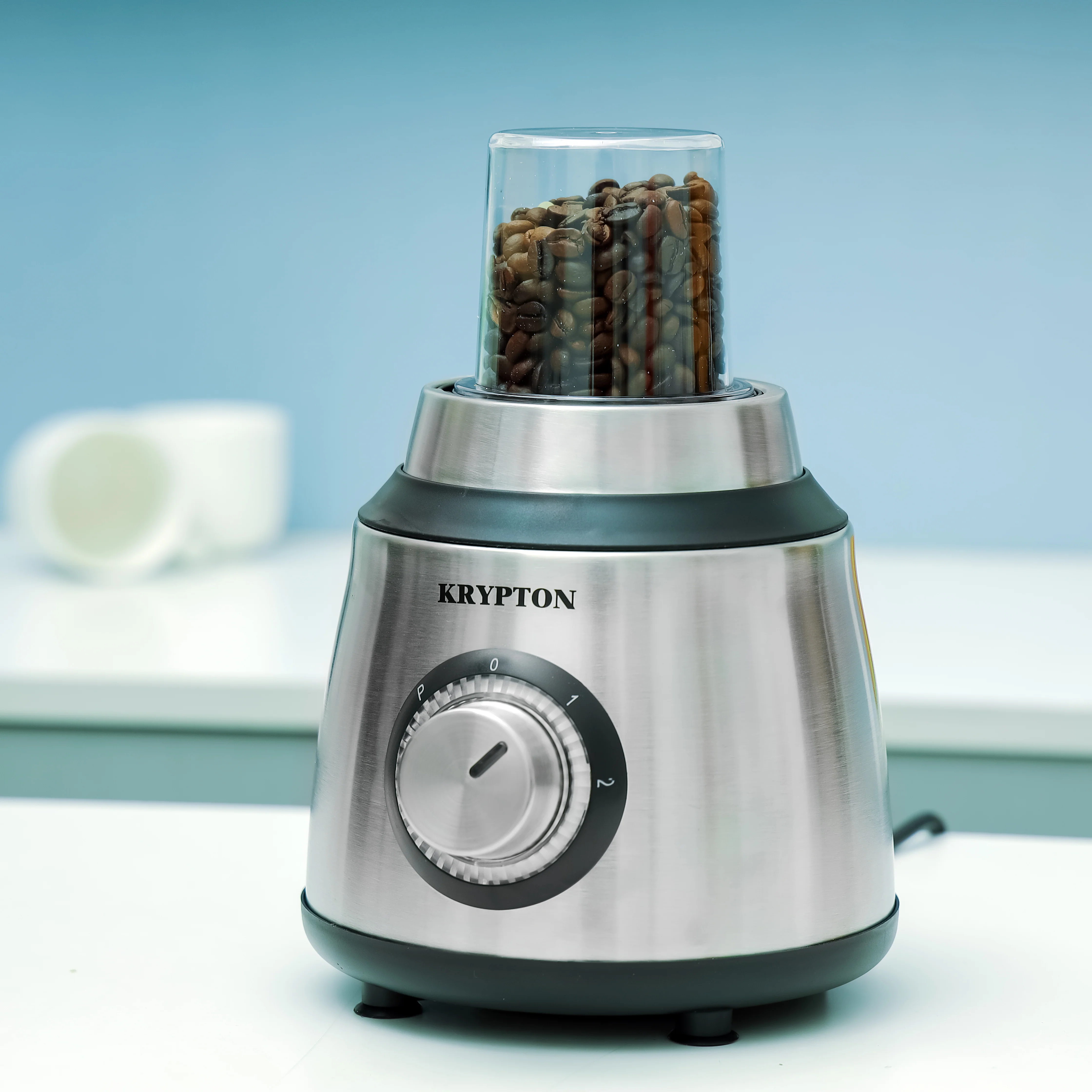 Krypton KNB6389 2-in-1 Blender 600W | powerful motor with 1.5L unbreakable jar and stainless-steel blades| 2-speed with pulse function, easy to clean and durable| - Image 3
