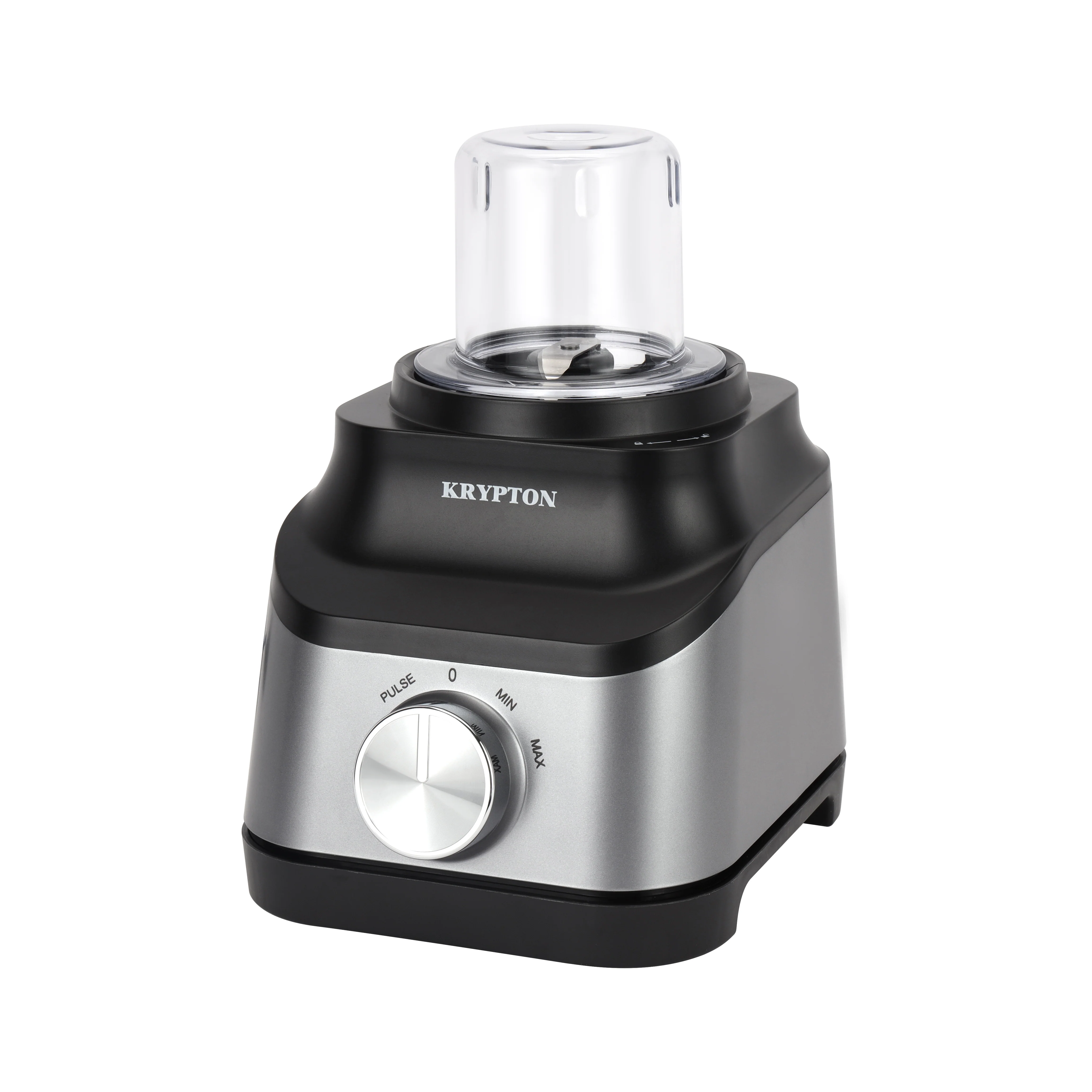 Krypton KNB6668 2-in-1 Blender 1.6 L| 650W powerful motor & stainless steel blades| 2 speeds with pulse, mill attachment, durable design for blending & grinding| - Image 3