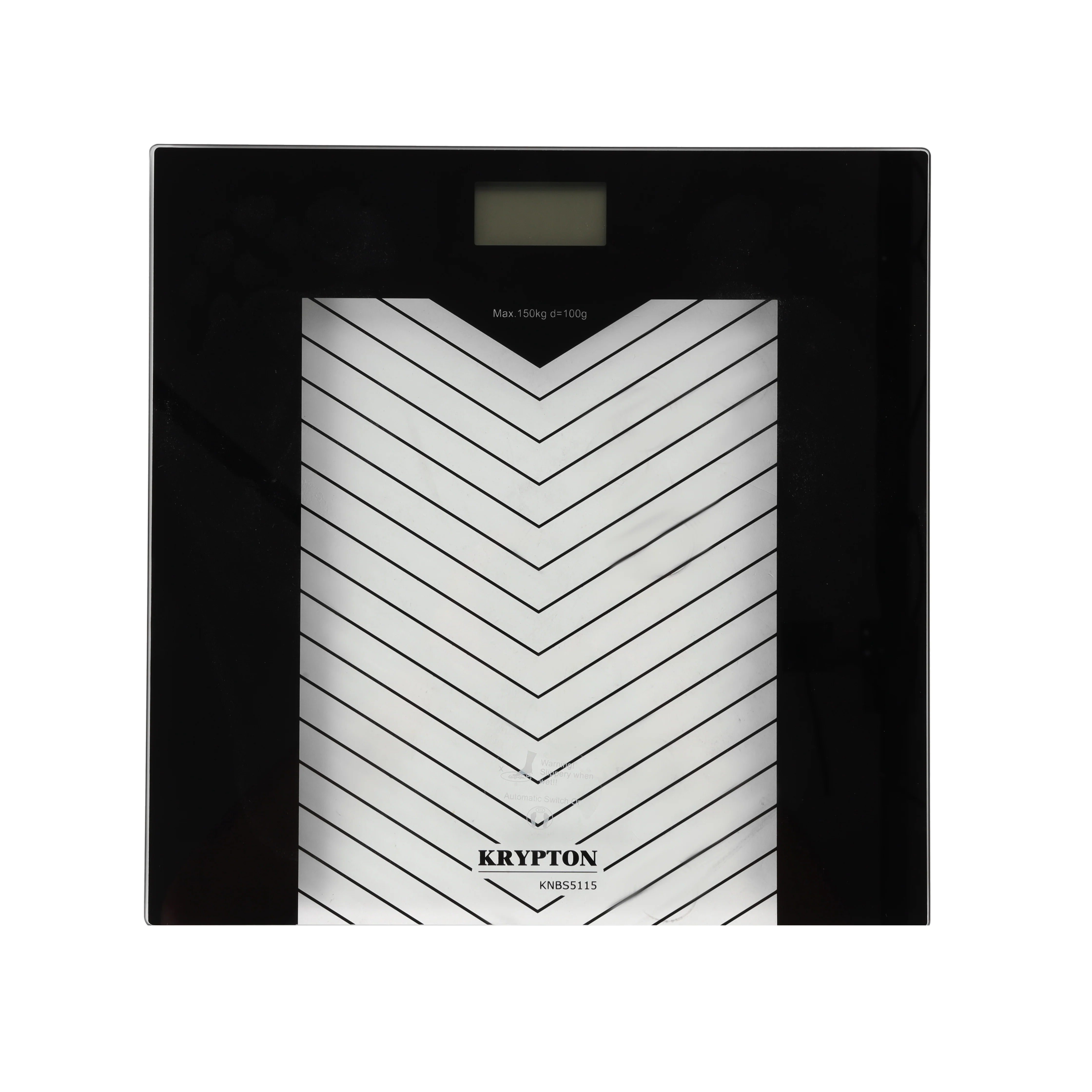 Krypton KNBS5115 Digital Personal Scale 180KG| Tempered Glass Electronic Scale with Step-On Activation| Auto Zero Reset, and Multiple Weighing Units for Accuracy|