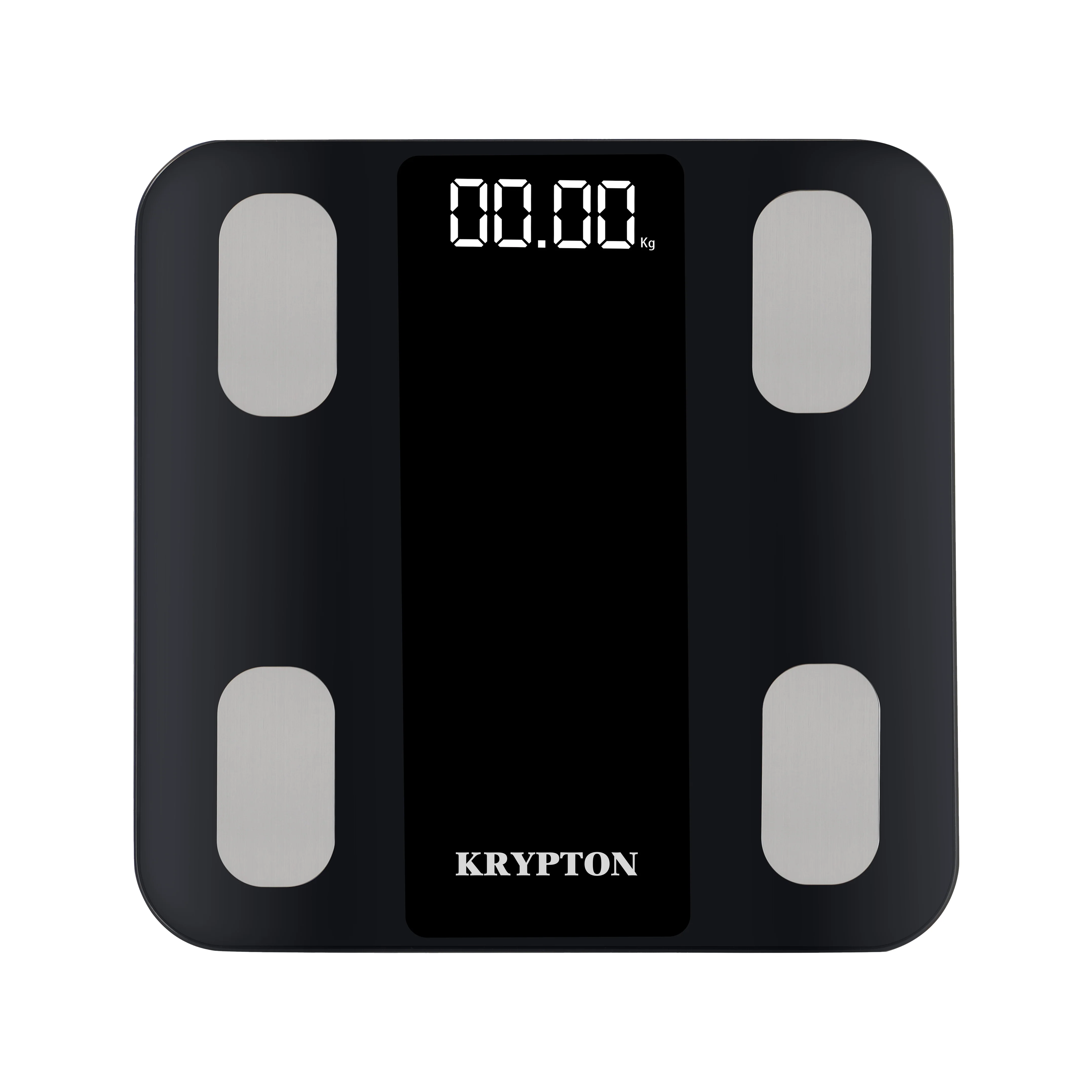 Krypton KNBS5401 Smart Body Fat Scale 180KG | Bluetooth Digital Scale with LED Display, High-Precision Sensors, Modern Design, iOS/Android Support & Family Tracking|