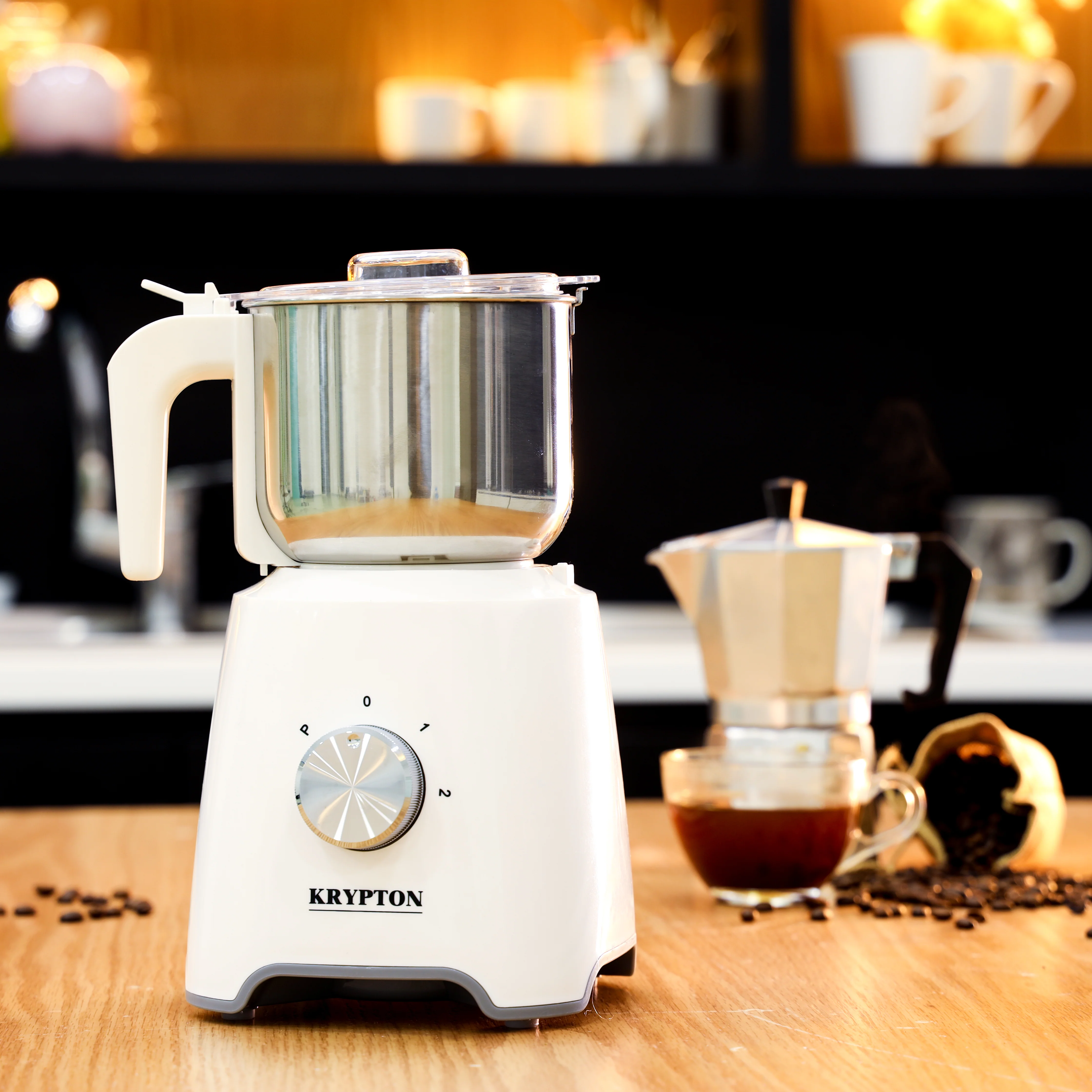 Krypton KNCG6244 Food Processor with 500W| 300g capacity, stainless steel bowl & blade| 2-speed control with pulse & overheat protection for safe efficient use| - Image 2