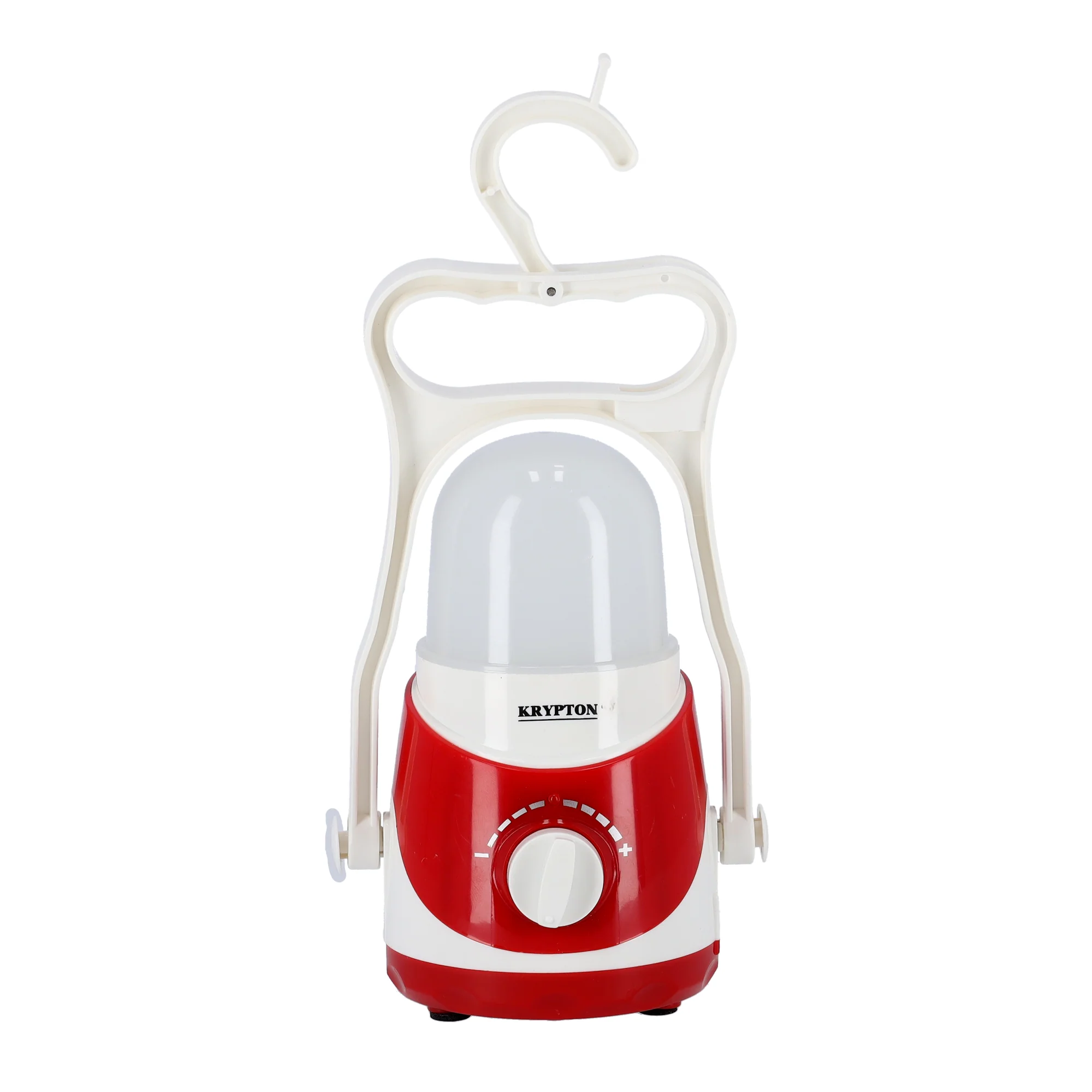 Krypton KNE5049 Rechargeable LED Emergency Lantern| featuring mega luminous LEDs & dimmer control| Comfortable Carry Handle & up to 40 hours of backup lighting|
