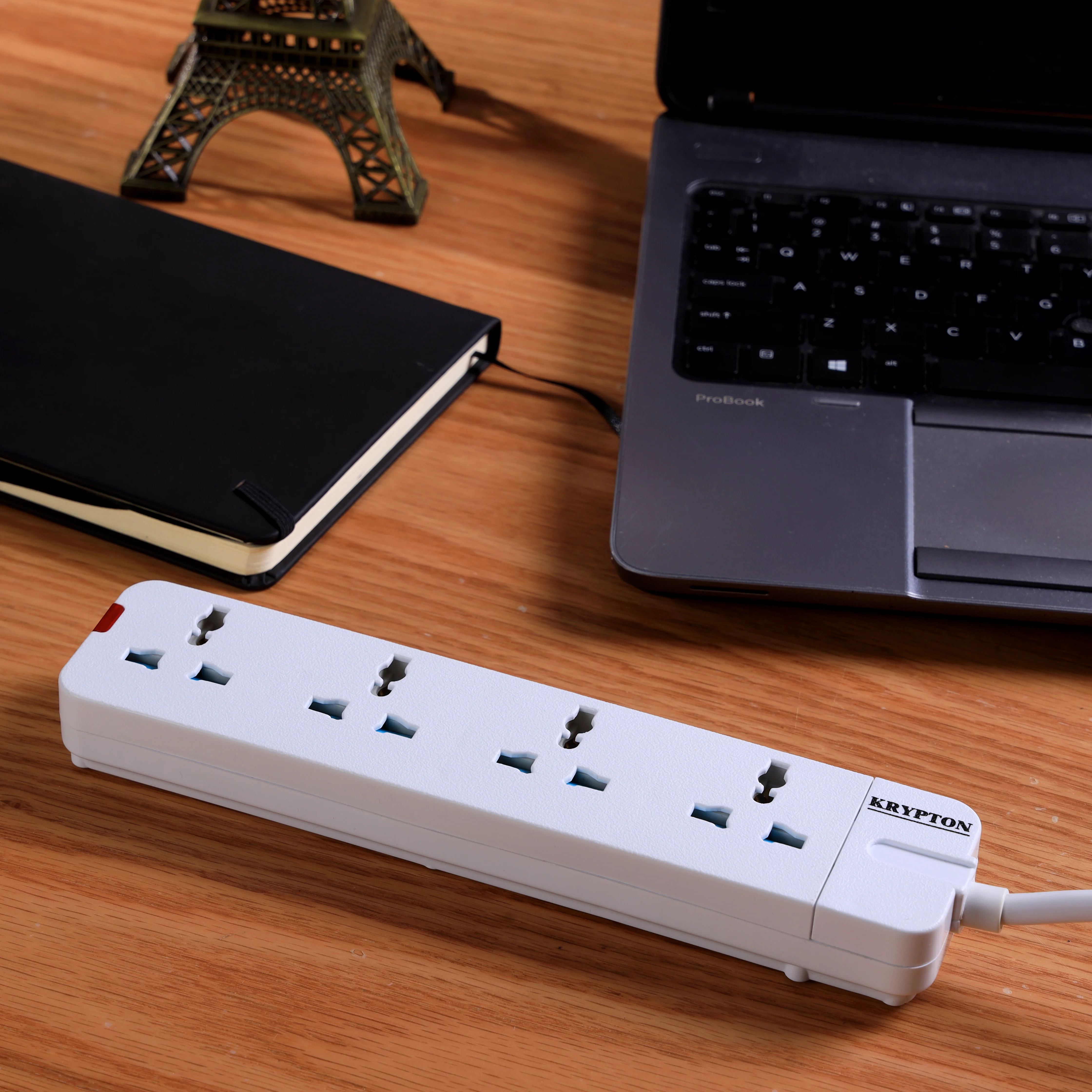 Krypton KNES5081 4 Way Universal Extension Socket with 5M cord| 13A rating with Supports 3250W power| fireproof up to 750°C, ideal for safe home and office use| - Image 2