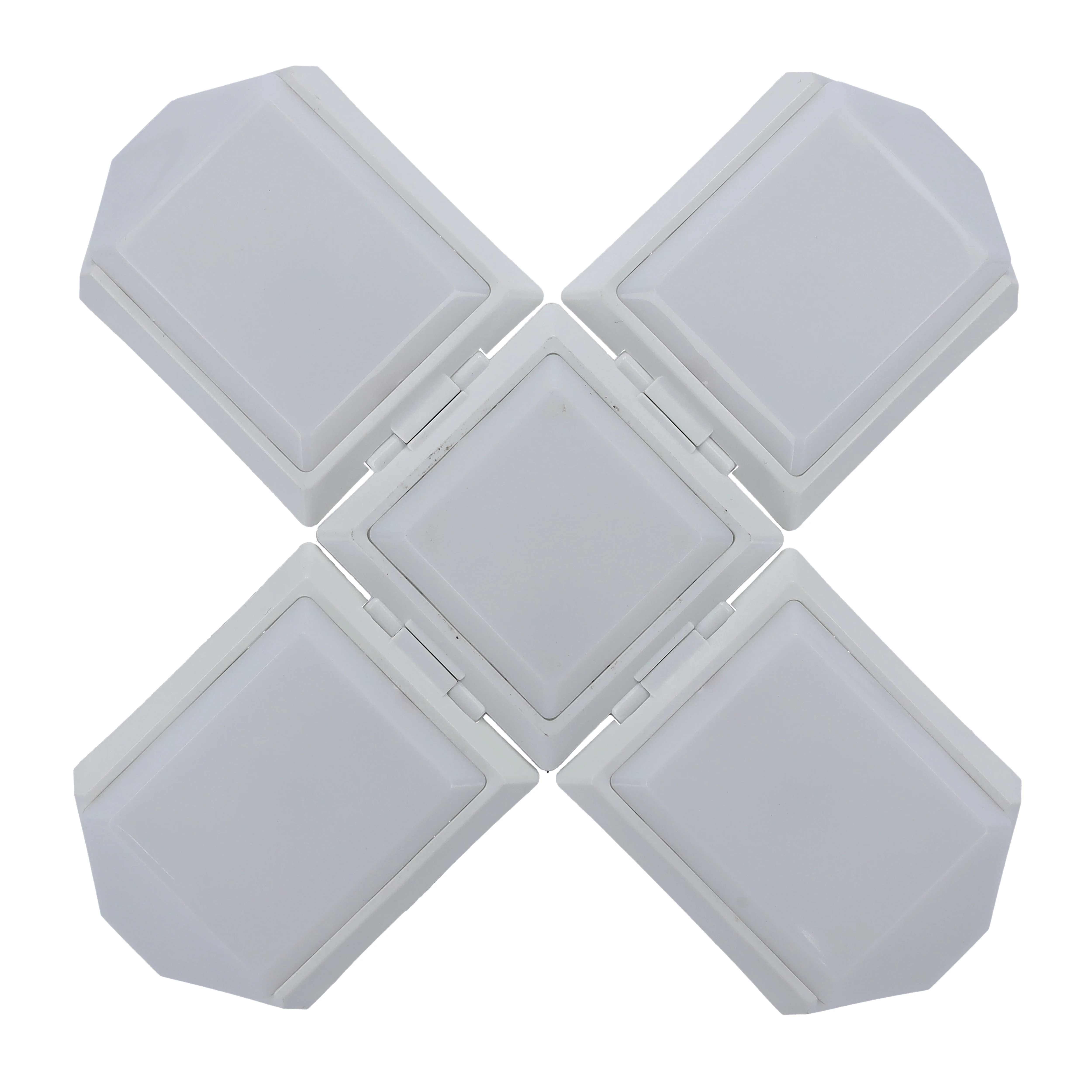 Krypton KNESL5373 30W LED Square Folding Lamp| 6500K cool white light and 3000lm brightness with Energy-saving| foldable panel design and long 40,000-hour lifespan|
