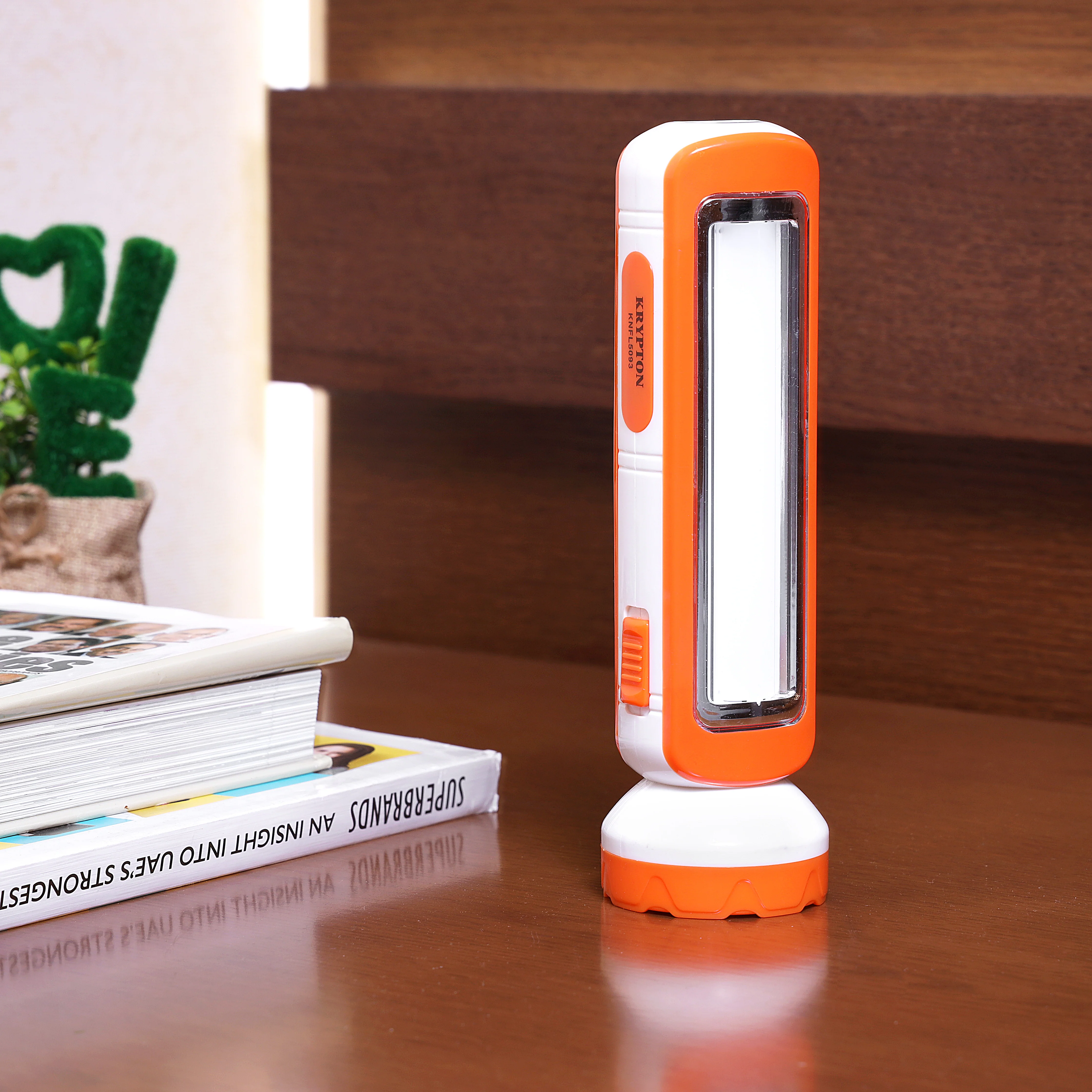 Krypton KNFL5093 Rechargeable Solar LED Torch with Lantern| high-power LEDs, dual lighting modes, portable emergency design, & up to 3 hours reliable lighting performance - Image 5