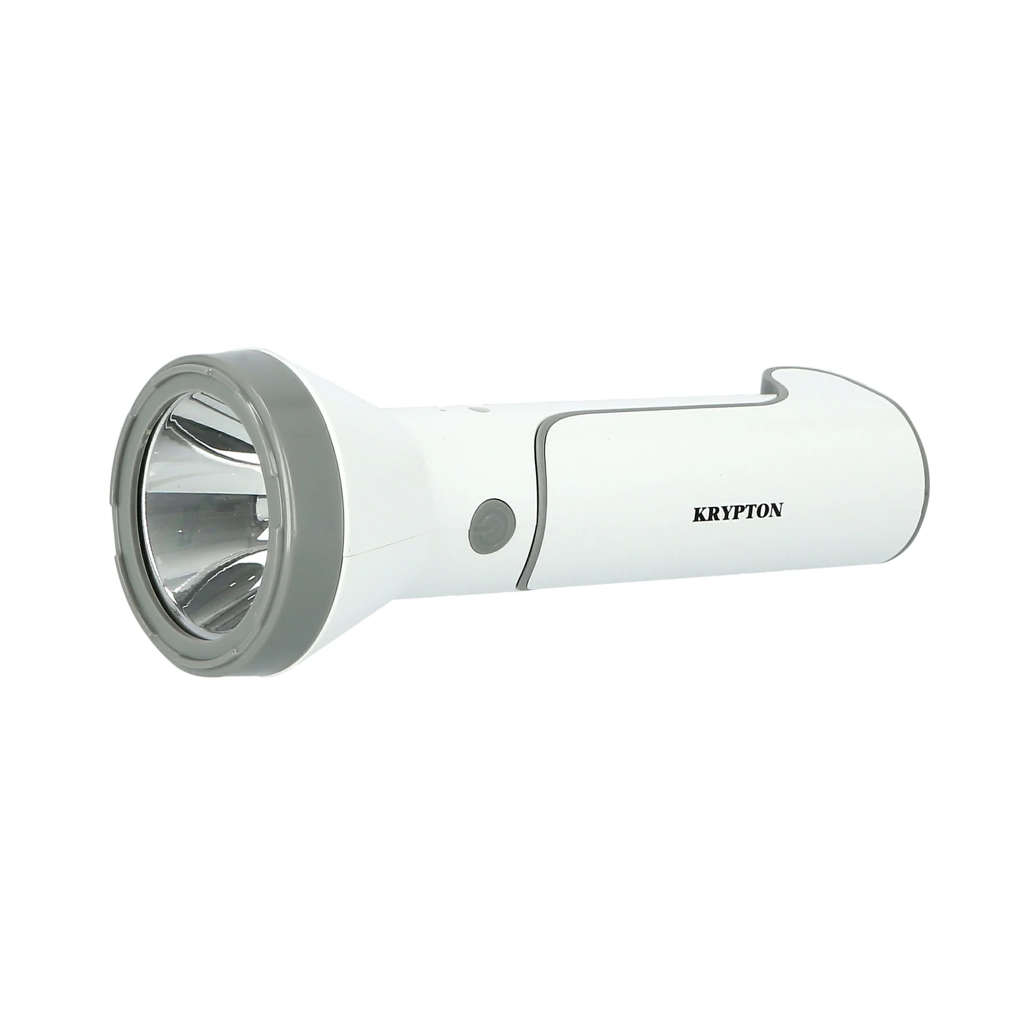 Krypton KNFL5158 Rechargeable Torch| Desk light featuring LED Emergency Light with Adjustable Desk Lamp| Long Battery Backup & Portable Design for Home and Outdoor Use|