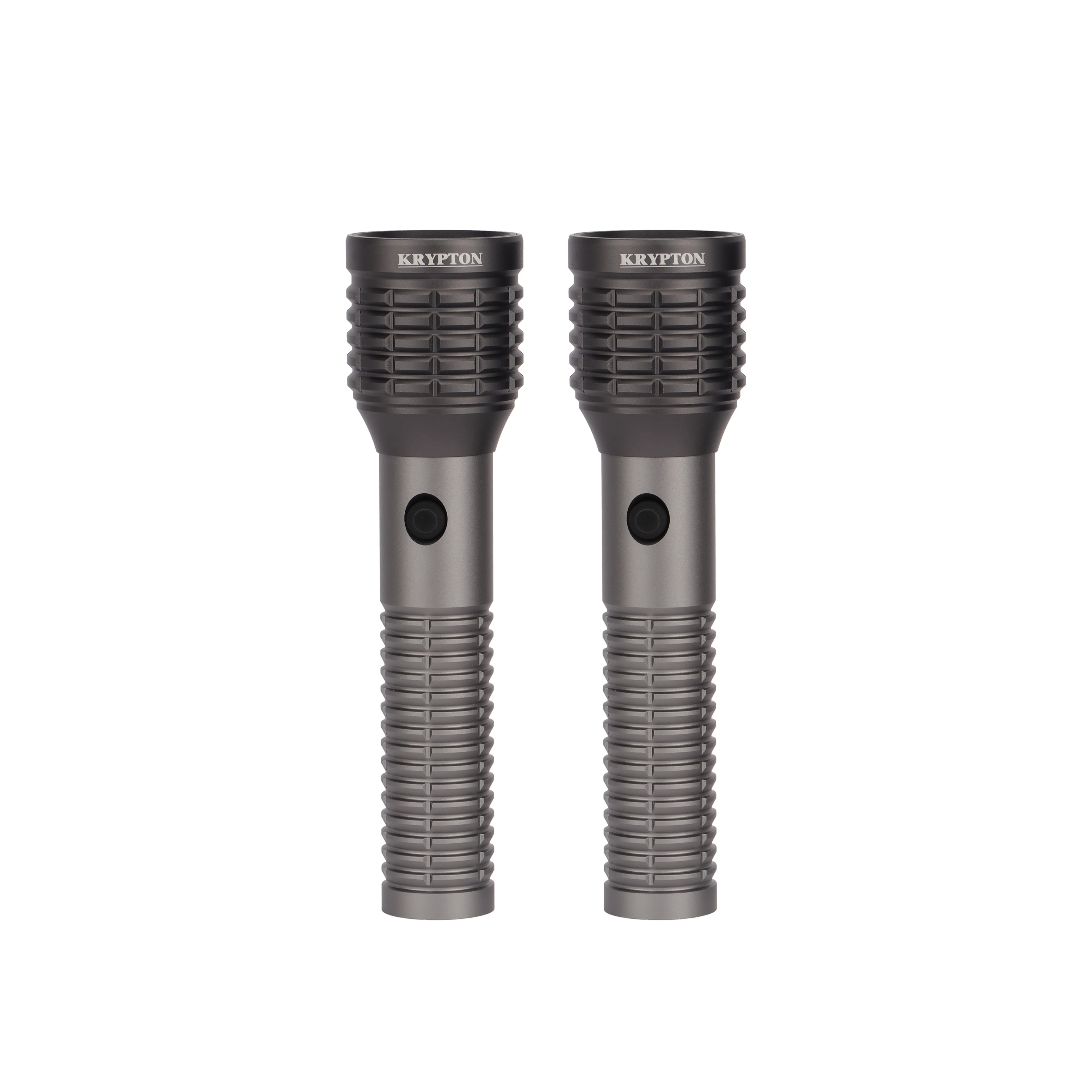 Krypton KNFL5517Z Zoomable LED Flashlight| 2PCS Combo with 1000 lumens brightness & 20W high power LED| 2000mAh battery, Type-C charging & multiple lighting modes|
