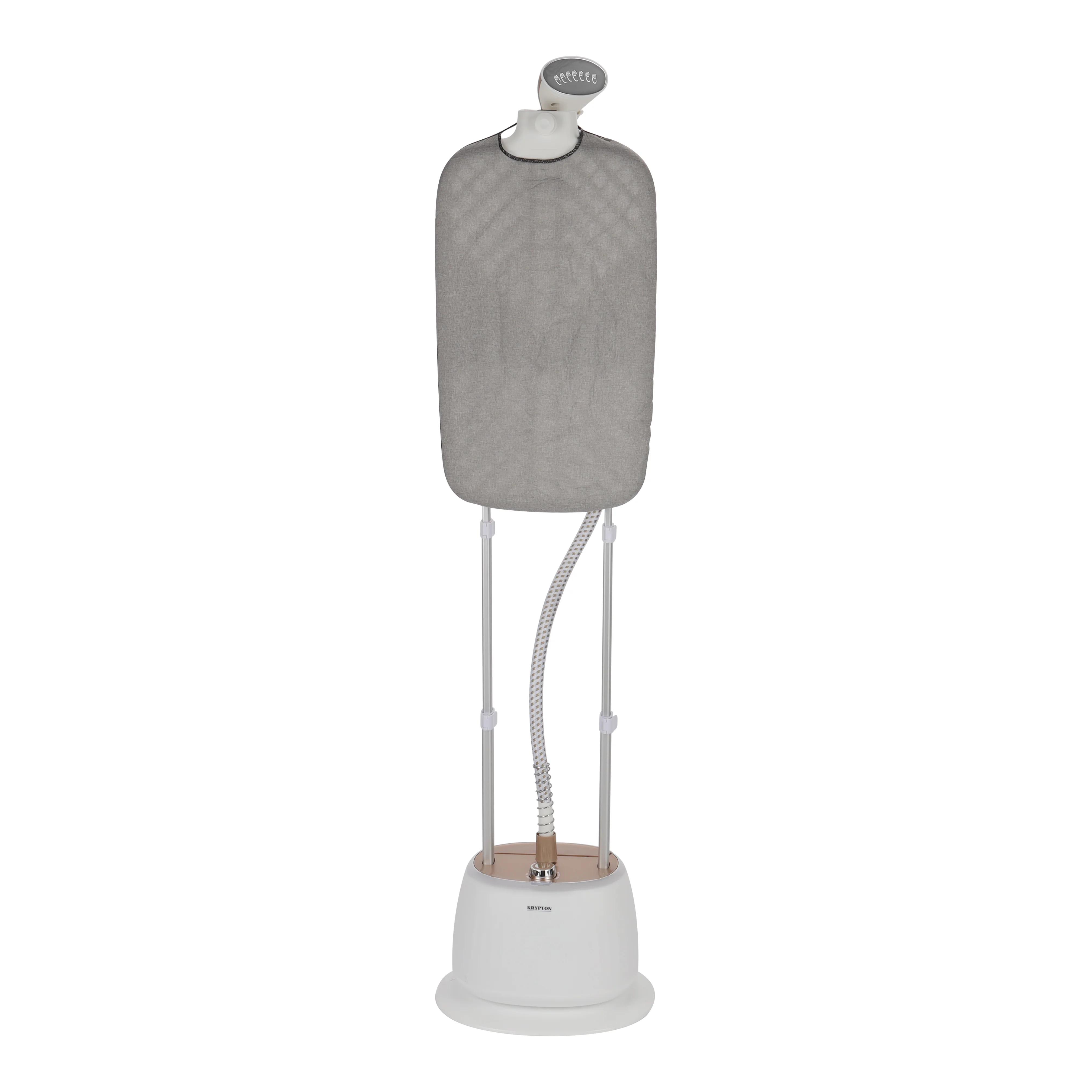Krypton KNGS6565 Garment Steamer 1800W| fast 45-second heat-up & 50 minutes continuous steam| 1.6L tank, adjustable pole, powerful wrinkle removal for all fabrics|