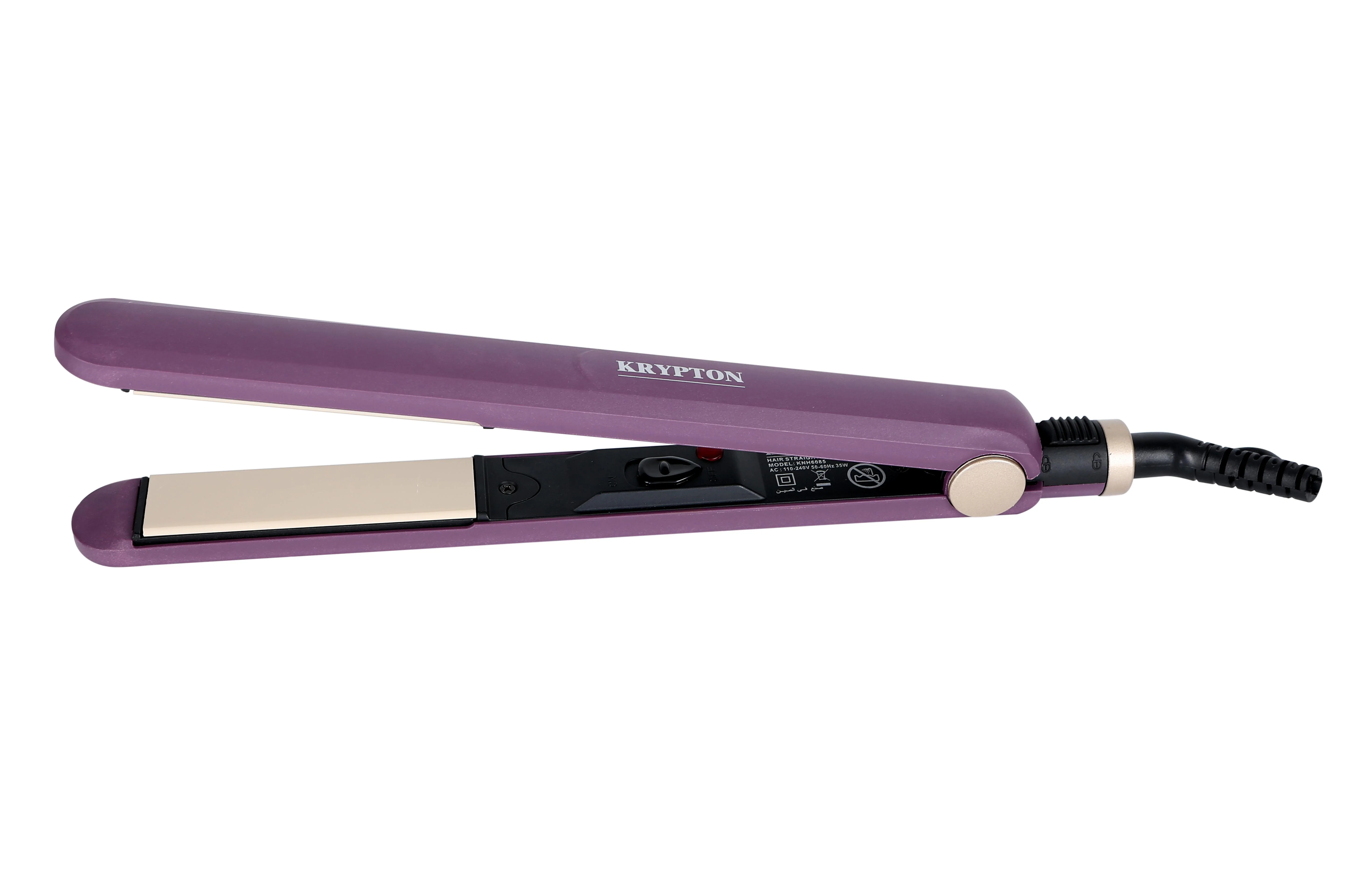 Krypton KNH6085 Hair Straightener with Ceramic Coated Plates| 215°C High Heat Performance, Safety Cut-Off Protection, Fast Heating for Smooth Salon-Style Hair Results - Image 2