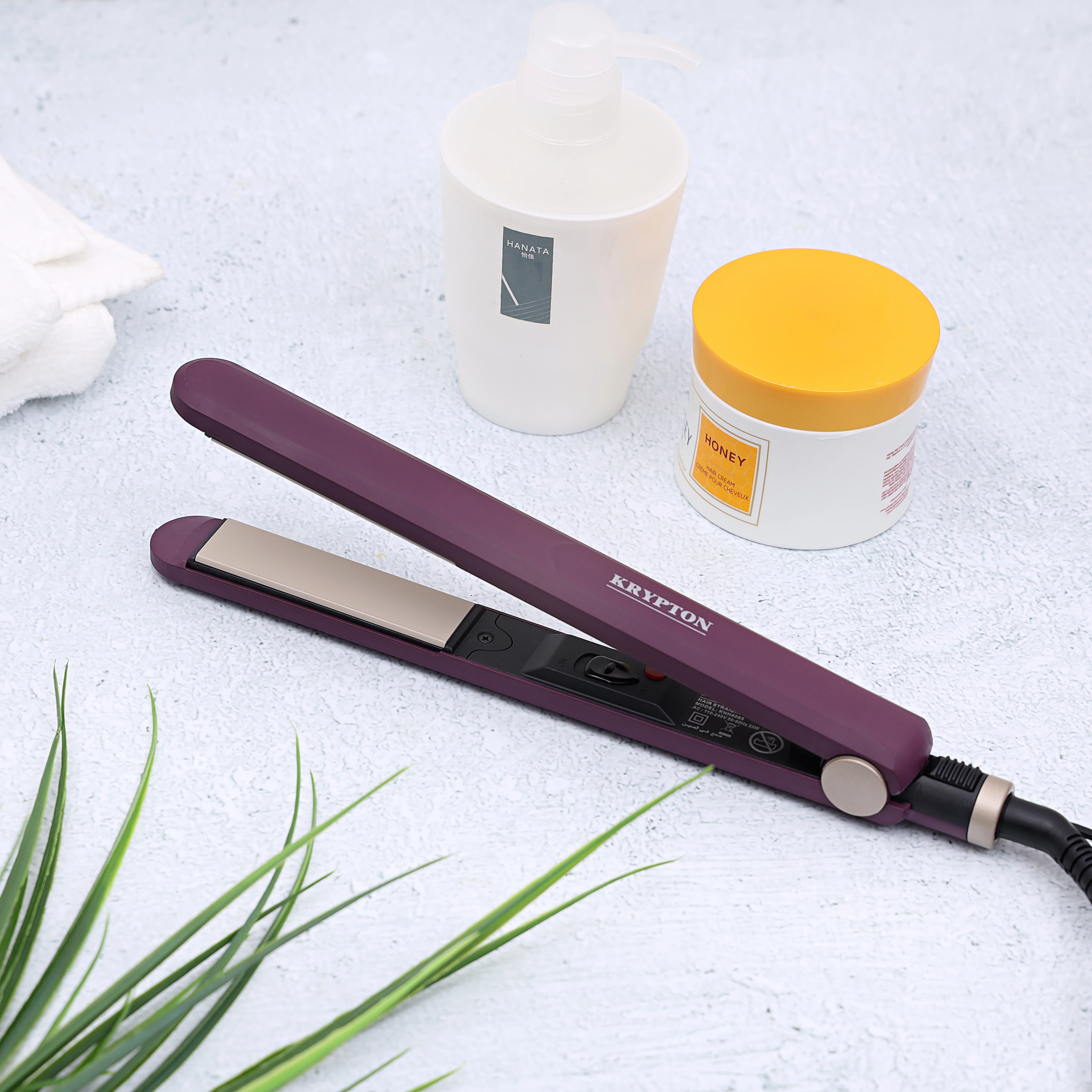 Krypton KNH6085 Hair Straightener with Ceramic Coated Plates| 215°C High Heat Performance, Safety Cut-Off Protection, Fast Heating for Smooth Salon-Style Hair Results - Image 4
