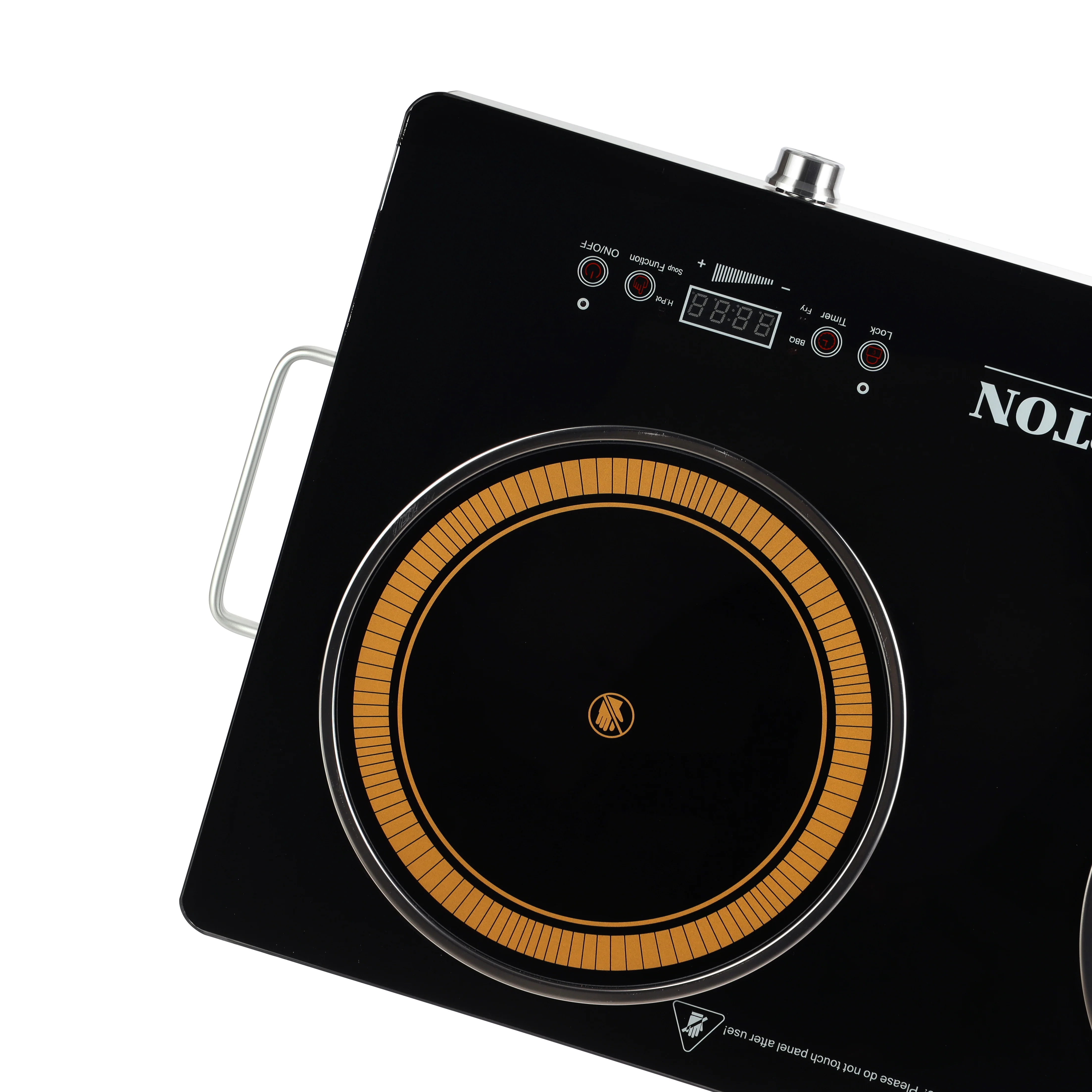 Krypton KNIC6428 Digital Double Infrared Cooker with 3600W power | dual cooking hob, touch & knob control, adjustable timer, LED display, safety protection system - Image 3