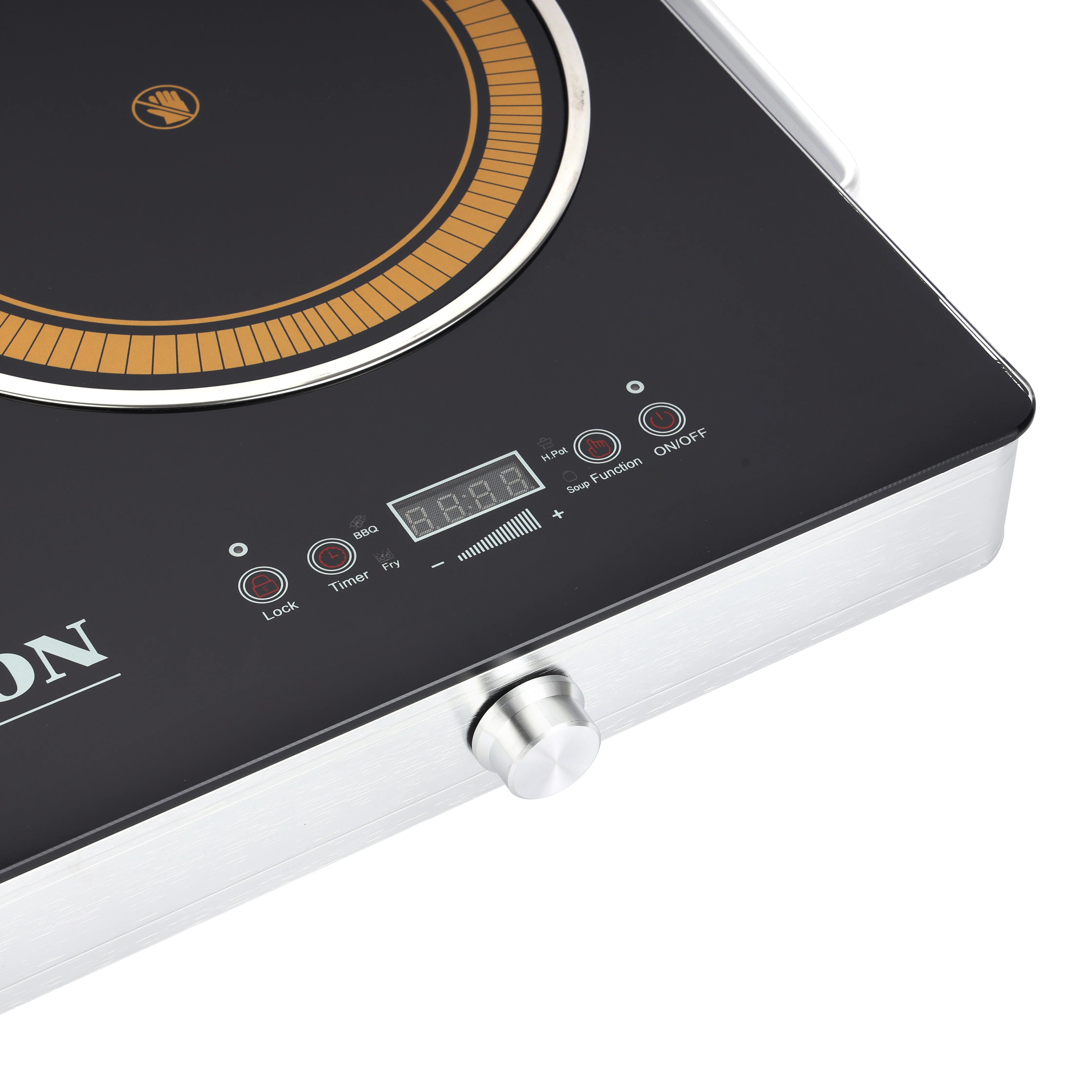 Krypton KNIC6428 Digital Double Infrared Cooker with 3600W power | dual cooking hob, touch & knob control, adjustable timer, LED display, safety protection system - Image 4