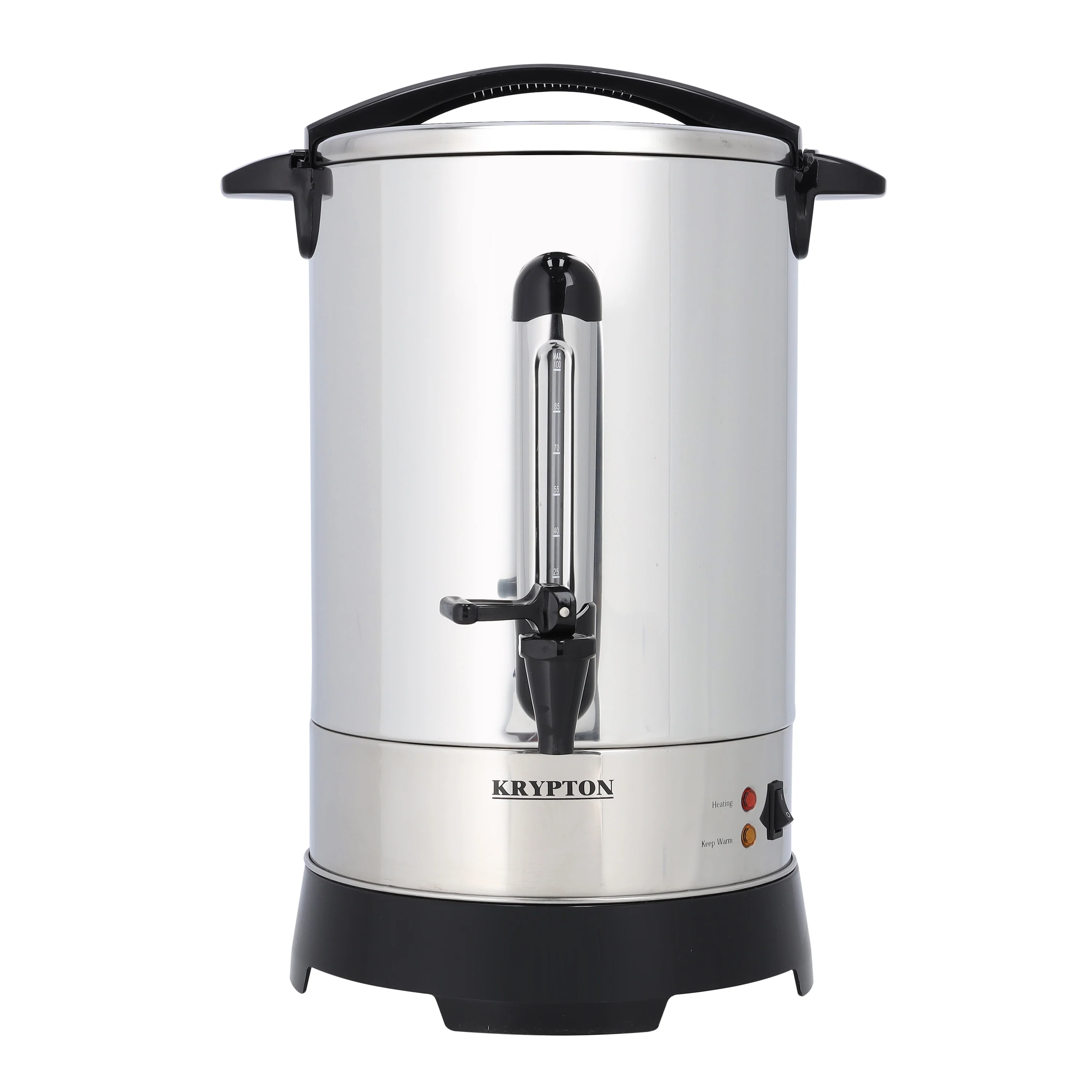 Krypton KNK6324 15L Stainless Steel Electric Kettle | large capacity design, auto resettable thermostat, boil dry protection and durable body for home and office use|