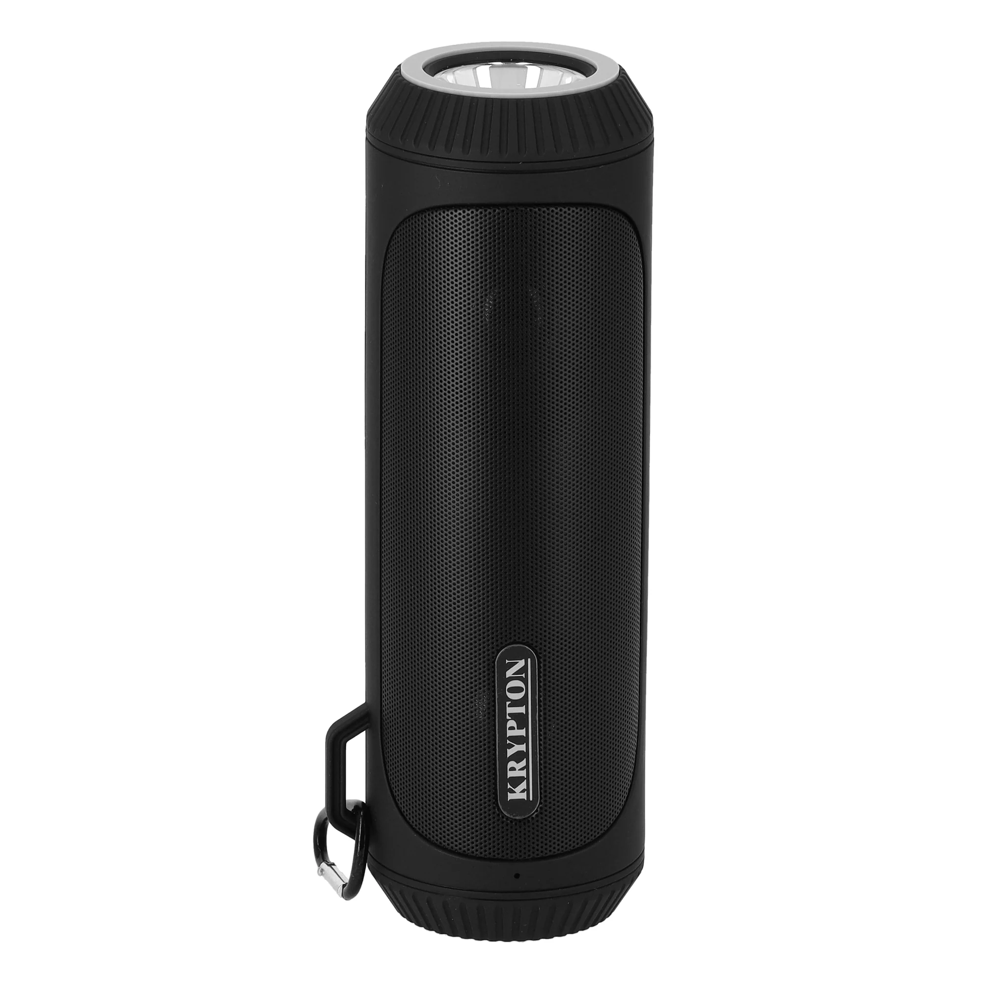 Krypton KNMS6130 Rechargeable Bluetooth Speaker with flashlight FM radio| TF card and AUX input support, delivering powerful sound with portable wireless convenience - Image 2