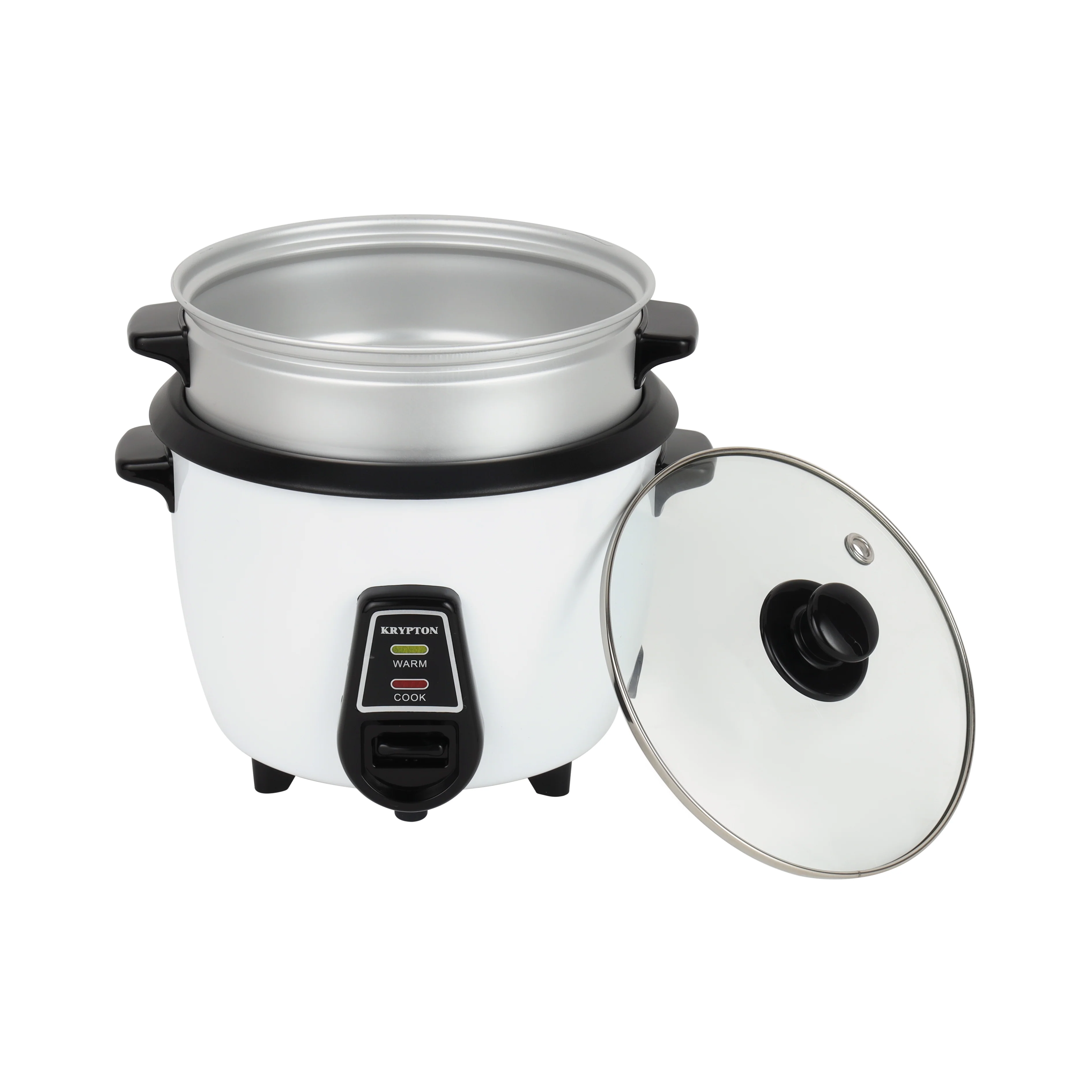 Krypton KNRC6055 Multifunction Rice Cooker | 1L capacity and 400W power features cook | steam & keep warm functions, durable non-stick inner pot & easy operation - Image 5